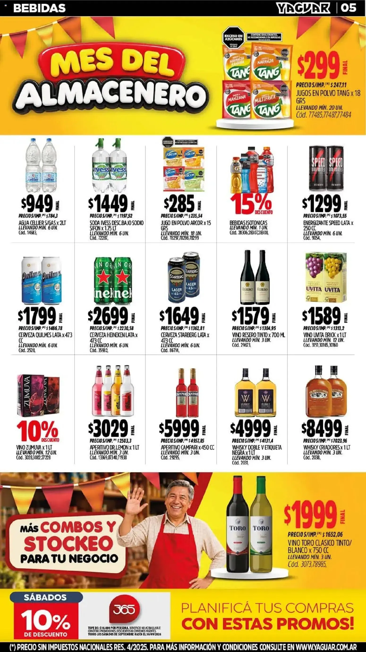 Ofertas de Yaguar - Oferta Semanal Santa Fé del 21/09/2026 - 27/09/2026 21 de septiembre al 27 de septiembre 2026 - Página 6 del catálogo