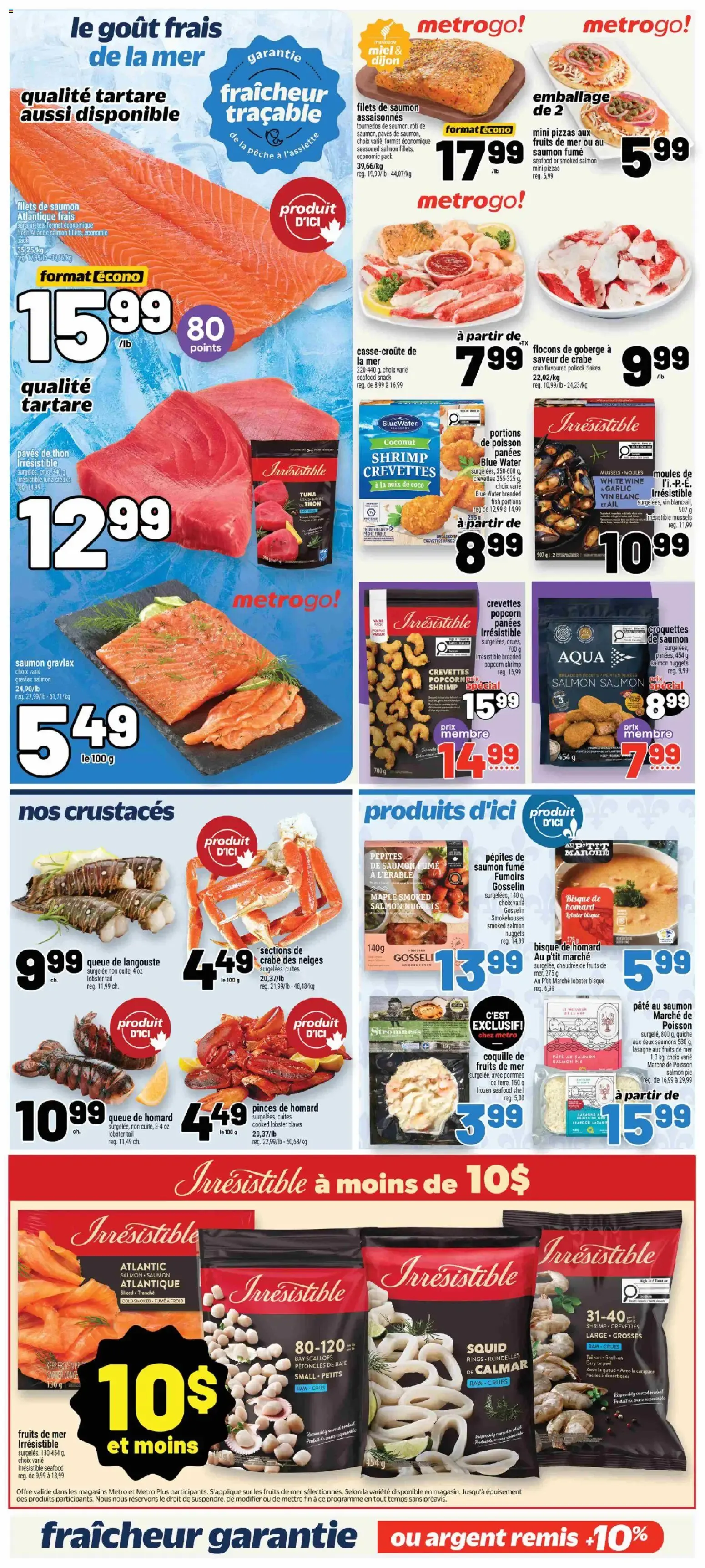 Metro circulaire - Mon épicier from Sep 24, 2026 > weekly specials & deals from September 24 to September 30 2026 - flyer page 12