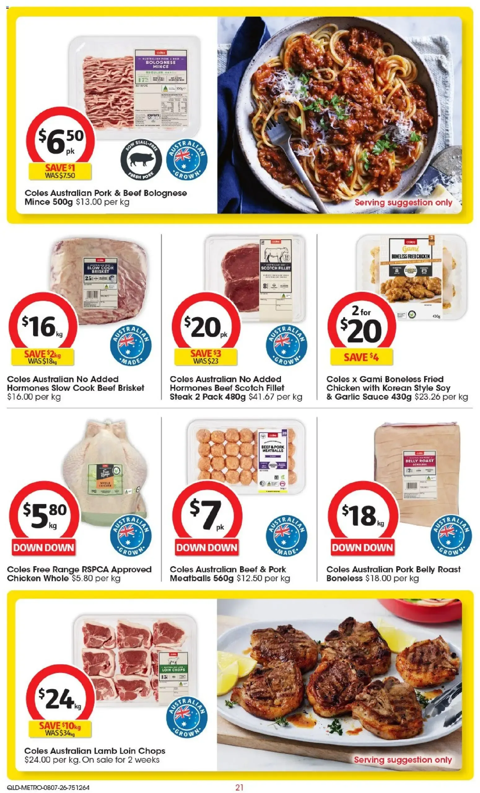 Coles catalogue valid from 08/07/2026 > Online Australia - Catalogue valid from 8 July to 14 July 2026 - page 21