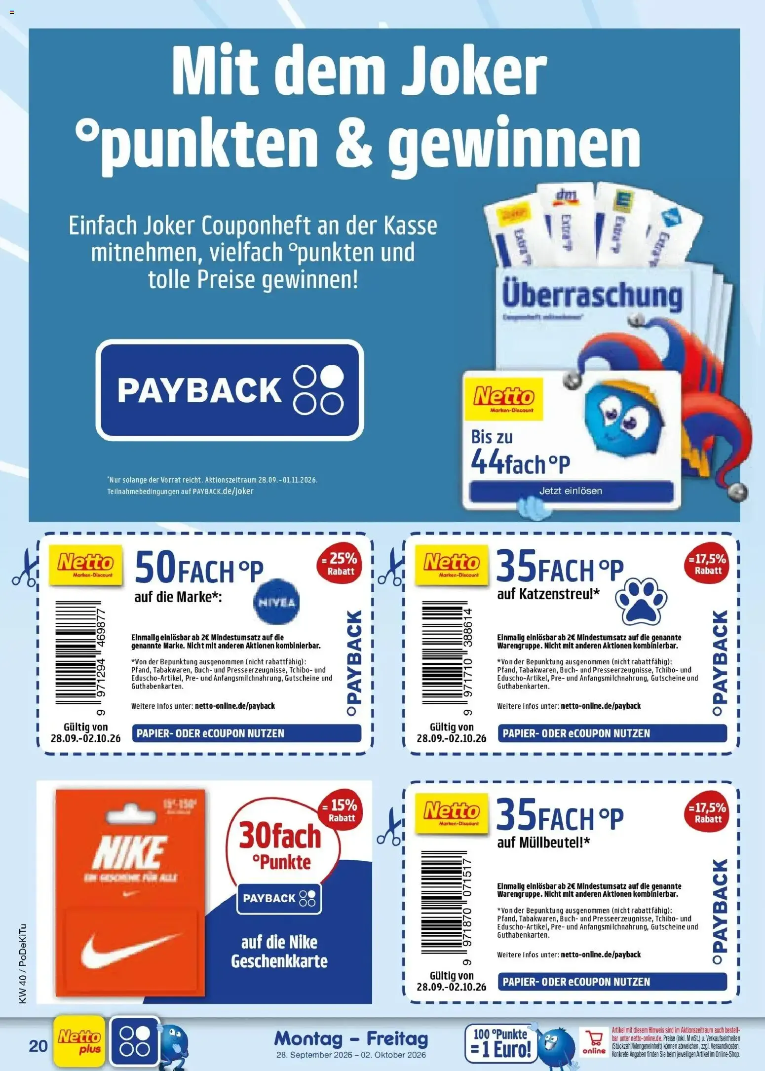 Netto Marken-Discount Prospekt (ab 28.09.2026) » Angebote von 28. September bis 2. Oktober 2026 - Prospekt seite 27