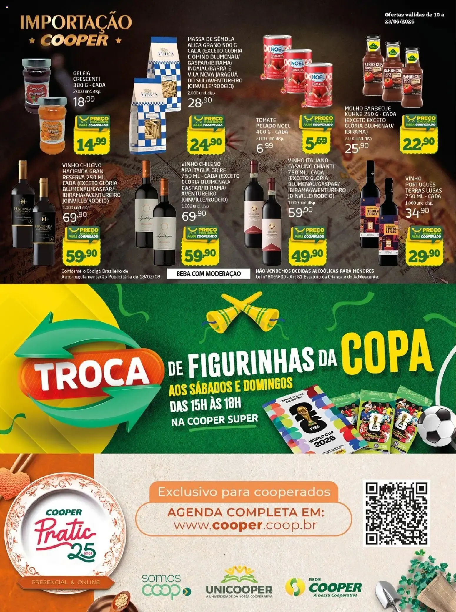 Encarte de Cooper Super Escalação de Ofertas 10 de junho até 23 de junho 2026 - Pagina 8