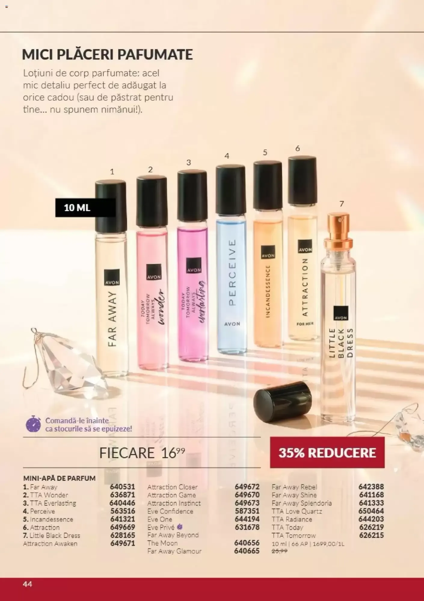 Catalog Catalog Avon de la 1 noiembrie până la 30 noiembrie 2026 - Revista Pagina 44