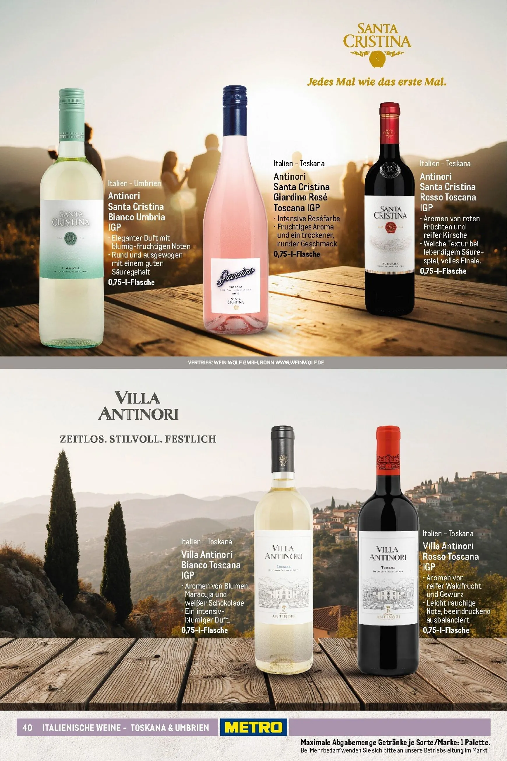 Sortimentskatalog Wein und Sekt für die perfekte Weinkarte von 1. November bis 30. September 2026 - Prospekt seite 41