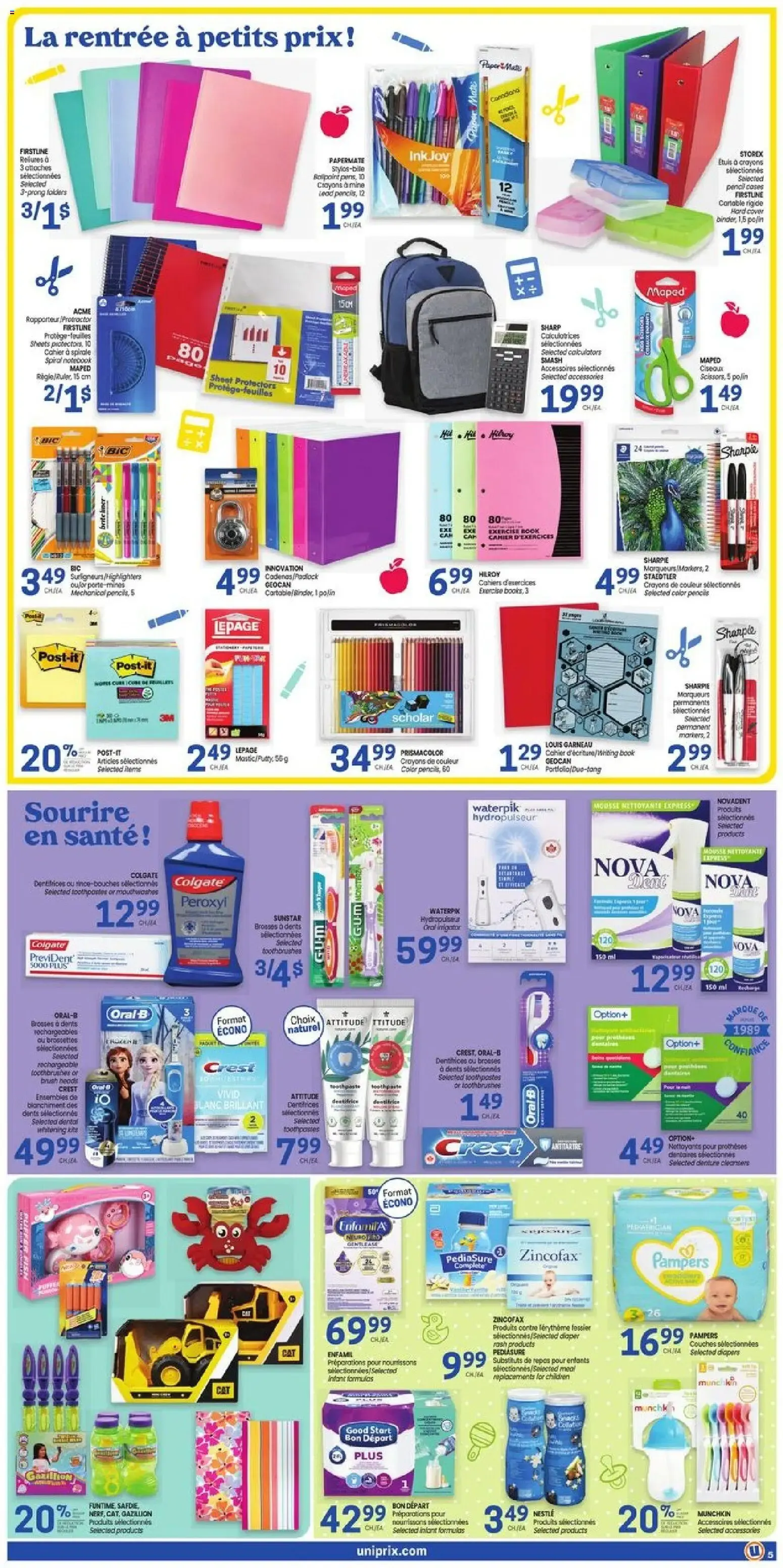 Uniprix weekly flyer / circulaire from Jul 30, 2026 > weekly specials & deals from July 30 to August 5 2026 - flyer page 6