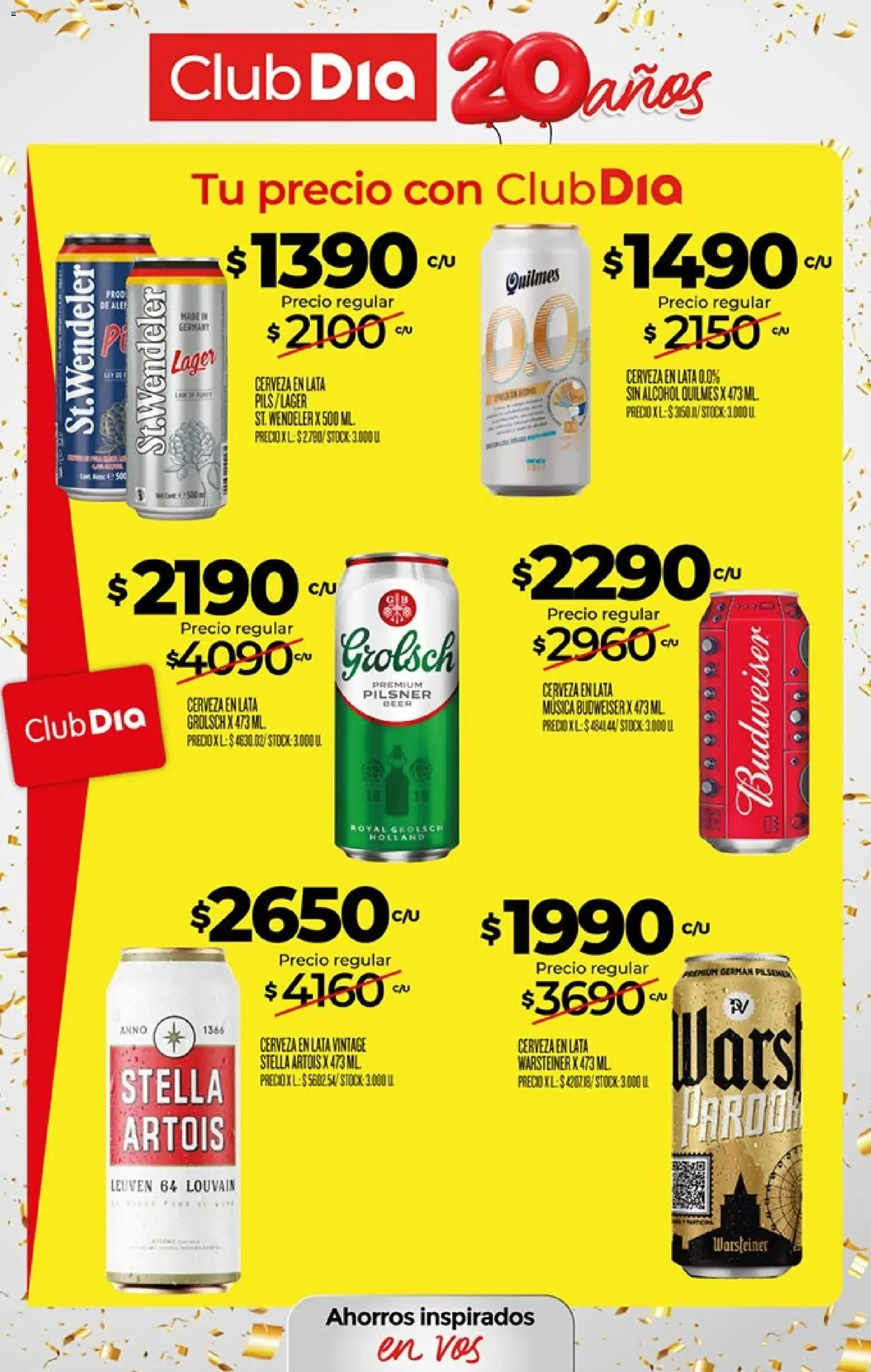 Ofertas de Club Dia 20 años - Tu precio con Club Dia 21 de octubre al 26 de octubre 2026 - Página 33 del catálogo