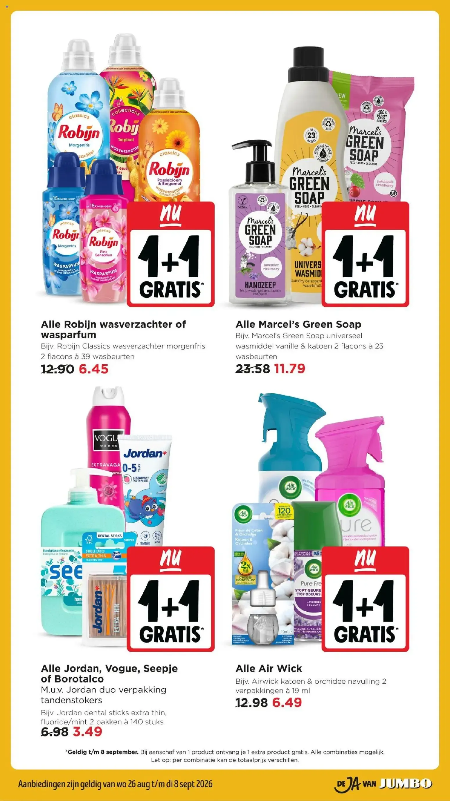 Jumbo: Prijzenstorm - Aanbiedingen die zo de winkel uitvliegen van 26 augustus tot 1 september 2026 - Folder pagina 27
