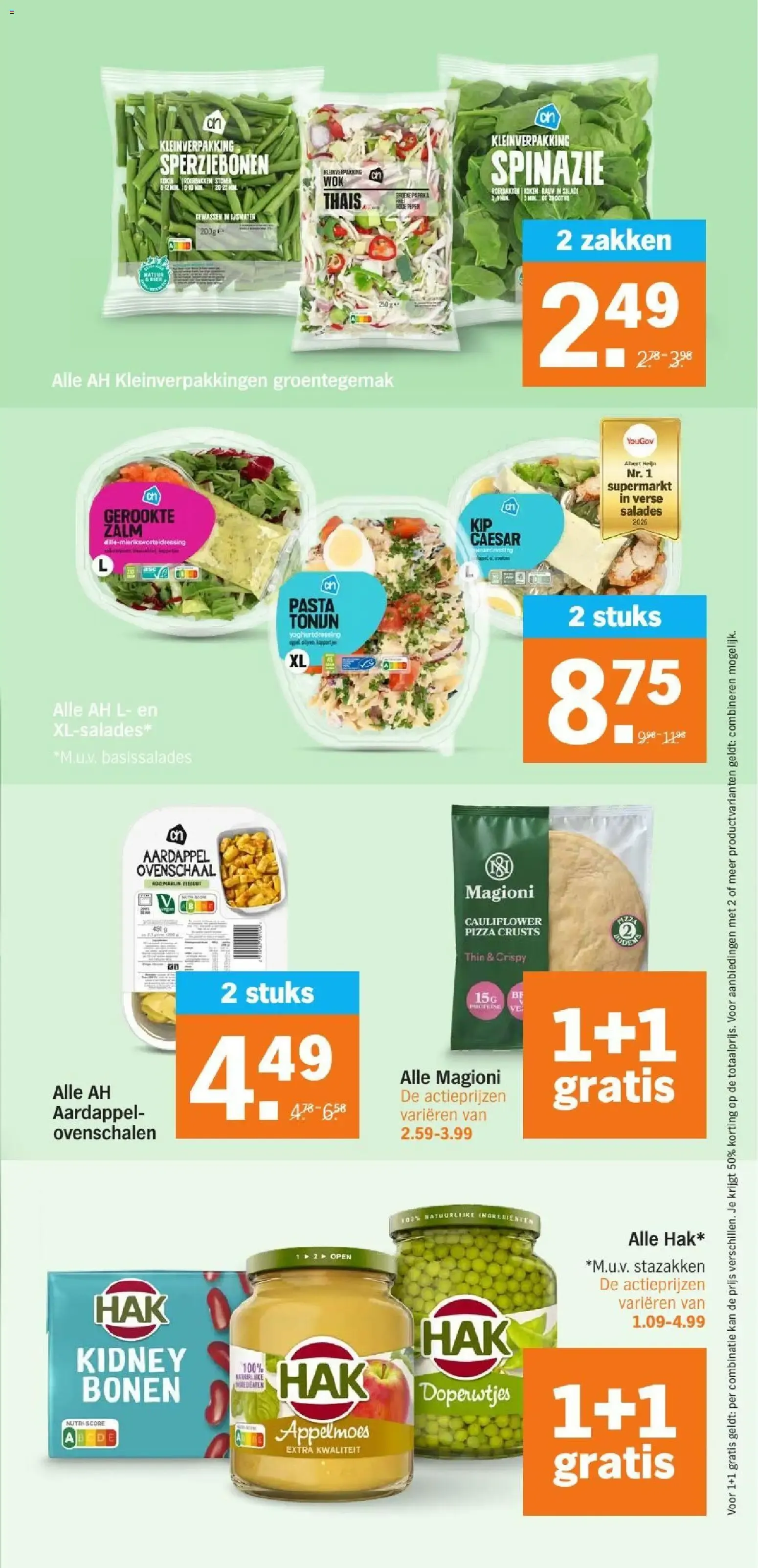 AH BONUS: 2+3 GRATIS y Giga GRATIS Week van 21 september tot 27 september 2026 - Folder pagina 17