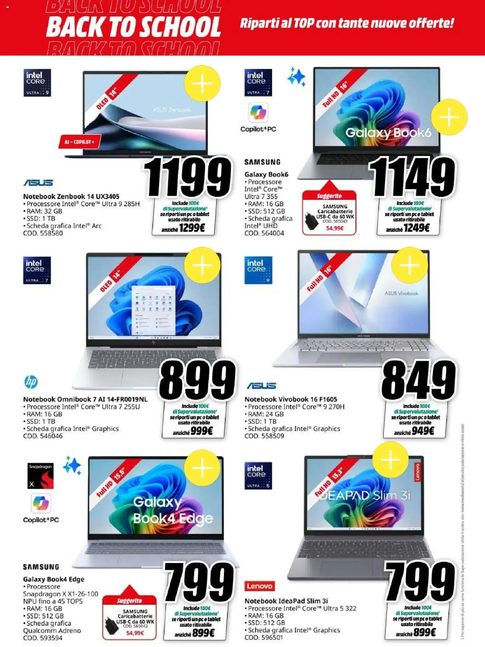Media World: BACK TO SCHOOL - Ofertas de regreso a clases da 1 settembre a 13 settembre di 2026 - Pagina del volantino 6