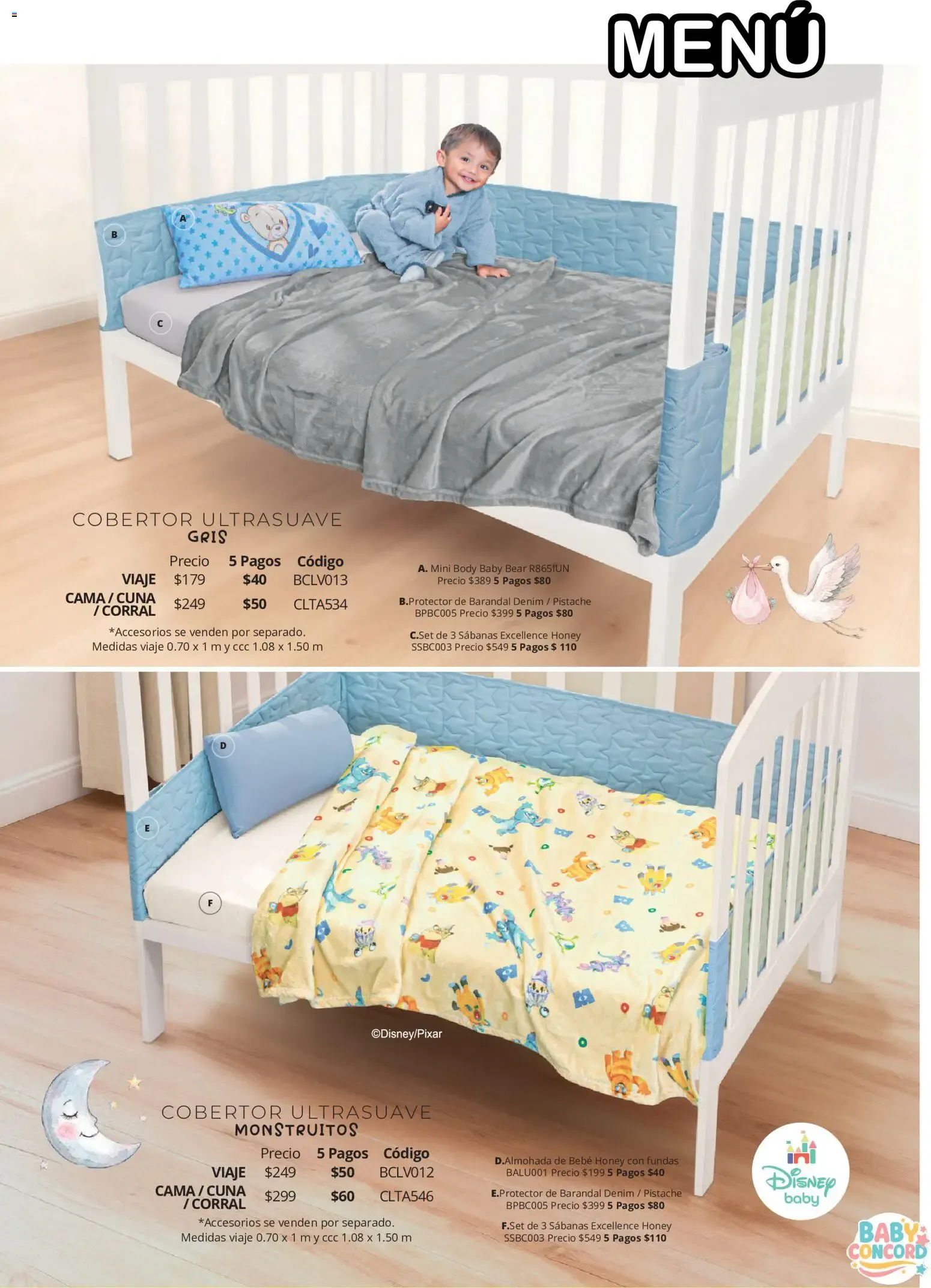 Catálogo de Colchas Concord catálogo Colección Bebé (01/08/2026 - 31/10/2026) - catálogo en línea 1 de agosto al 31 de octubre 2026 - Pagina 9