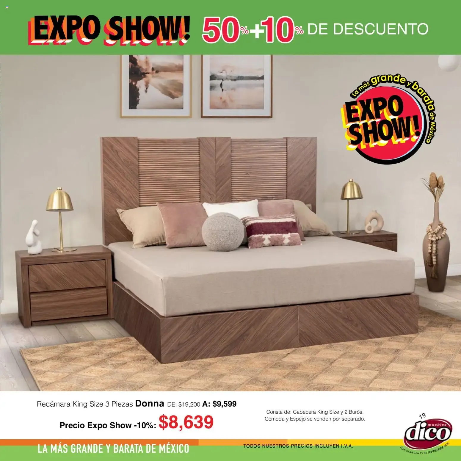Catálogo de Muebles Dico catálogo Expo Show (04/09/2026 - 22/09/2026) - catálogo en línea 4 de septiembre al 22 de septiembre 2026 - Pagina 19