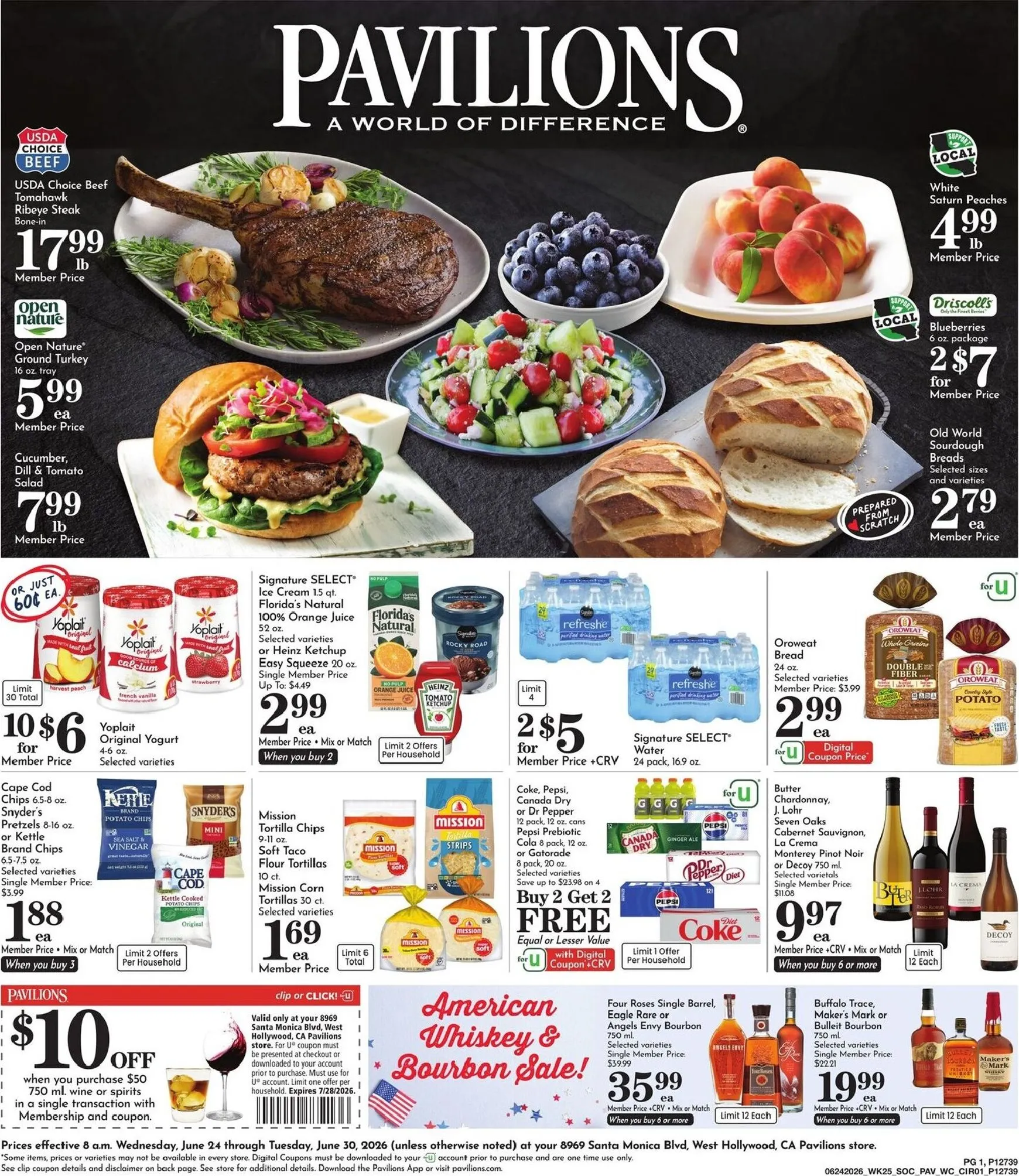 Current Pavilions leaflet valid from Wednesday 06/24/2026 to Tuesday 06/30/2026