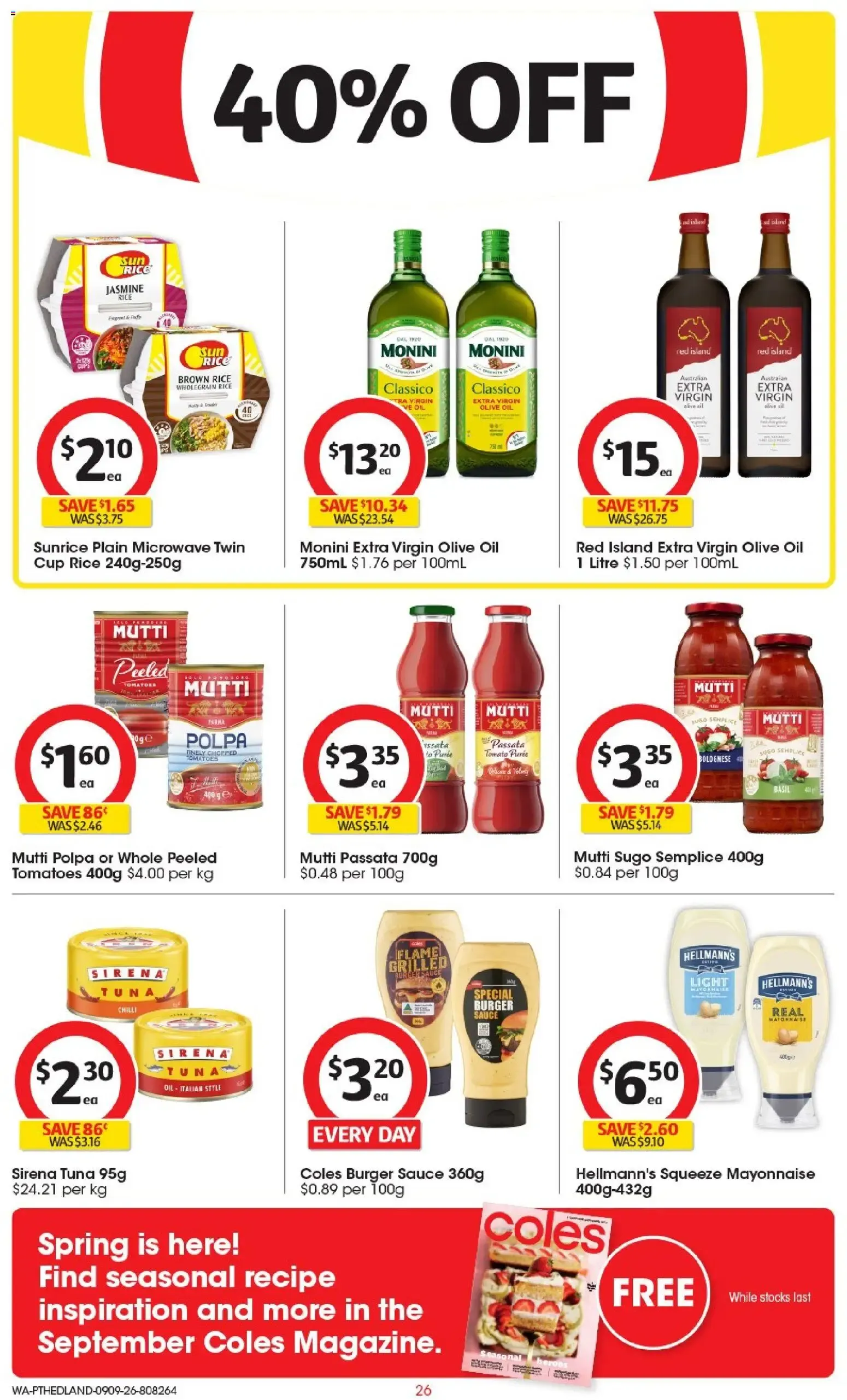 Coles catalogue valid from 09/09/2026 > Online Australia - Catalogue valid from 9 September to 15 September 2026 - page 25