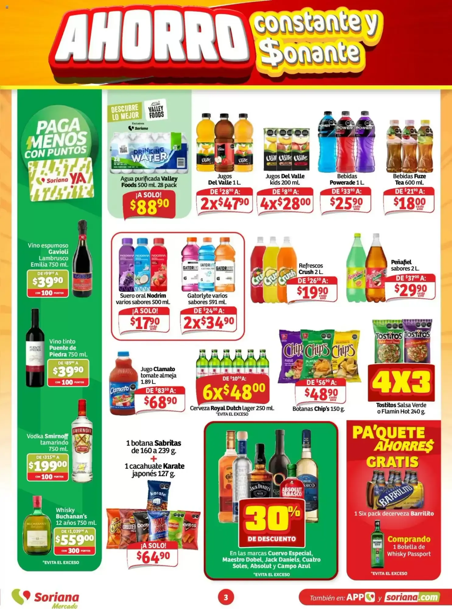 Catálogo de Soriana Mercado: AHORRO constante y Sonante 25 de septiembre al 1 de octubre 2026 - Pagina 3