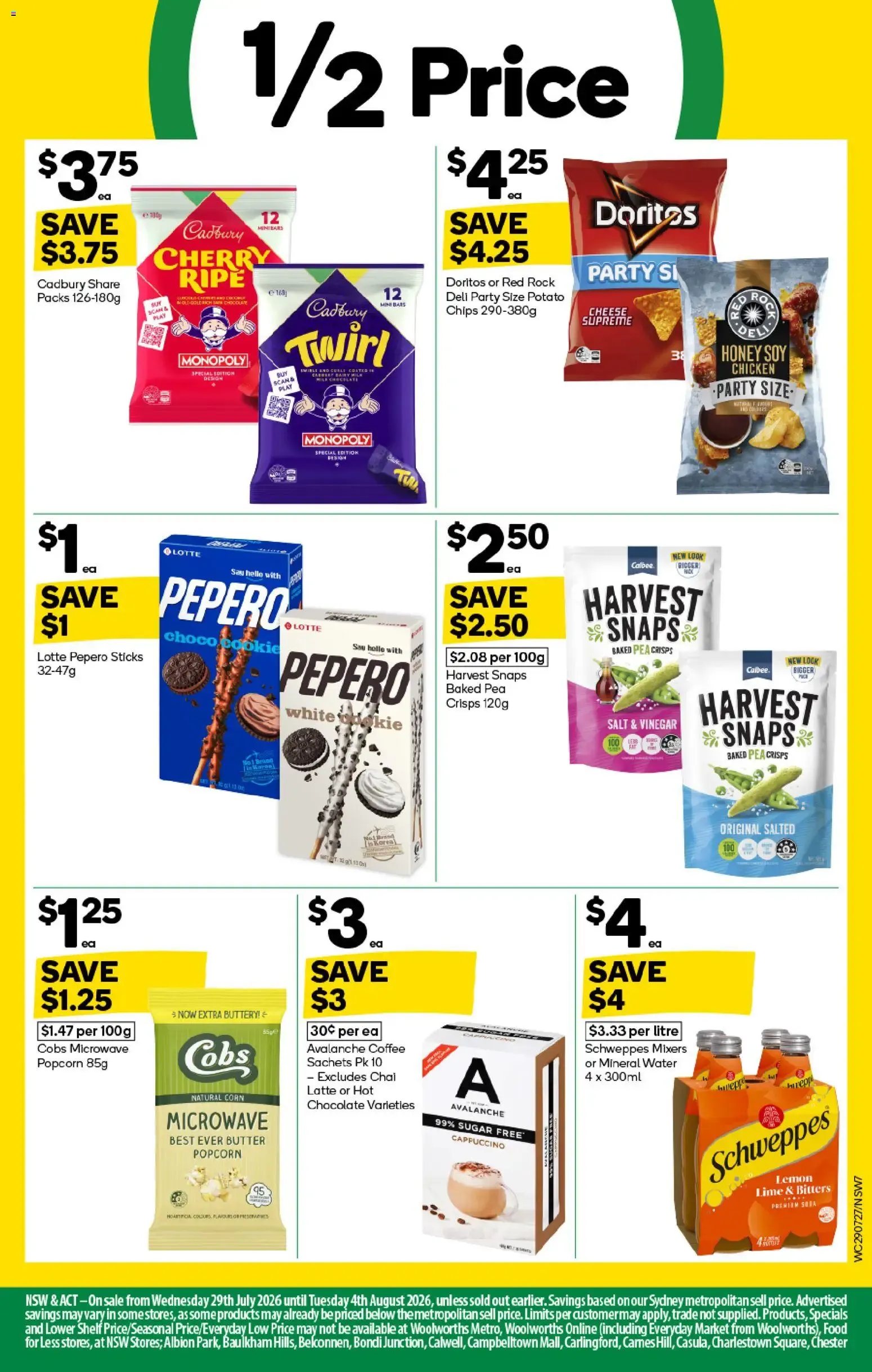 Woolworths catalogue valid from 29/07/2026 > Online Australia - Catalogue valid from 29 July to 4 August 2026 - page 7