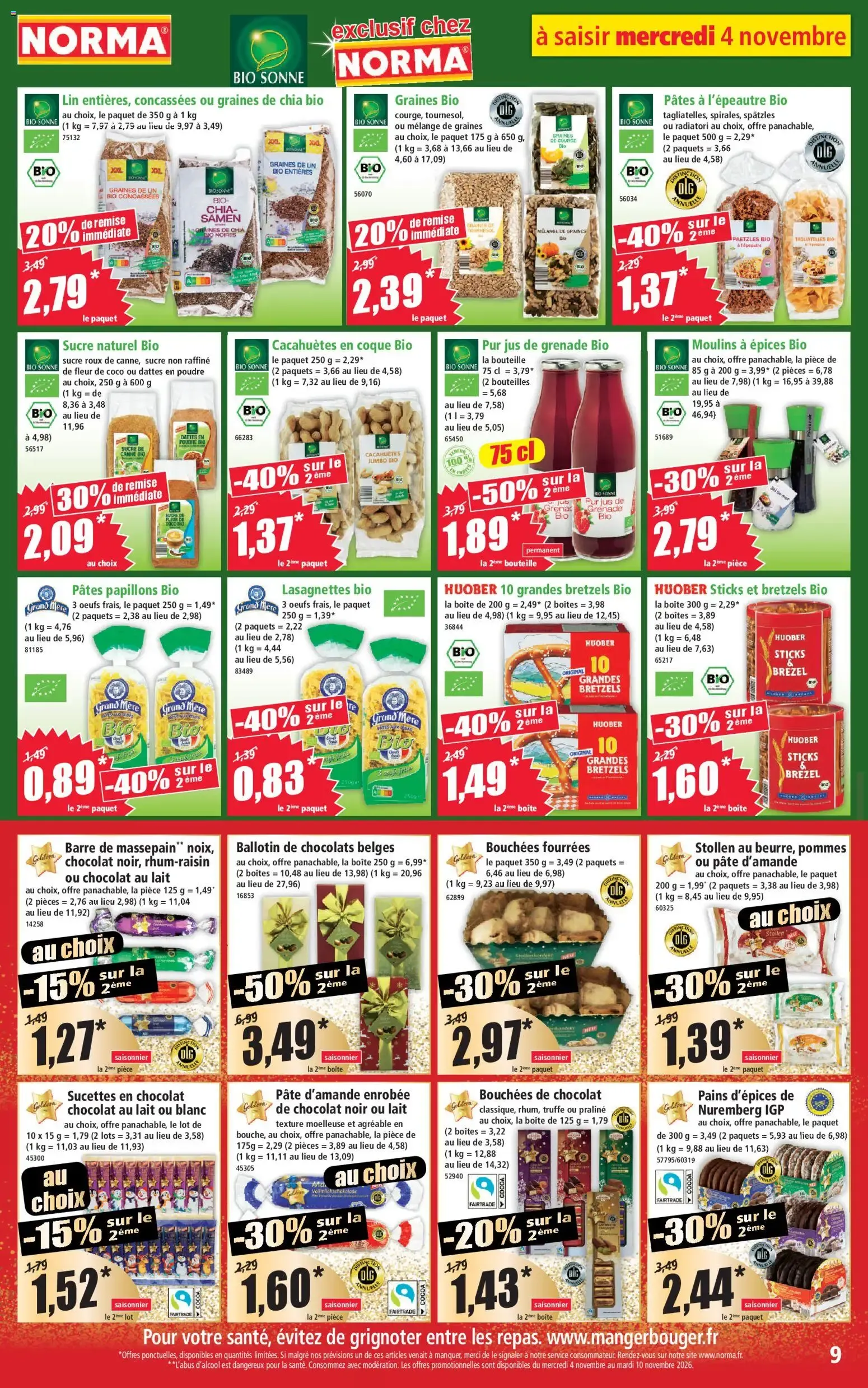 Norma catalogue à partir du 04/11/2026 - promo en ligne du 4 novembre au 10 novembre 2026 - Catalogue page 9