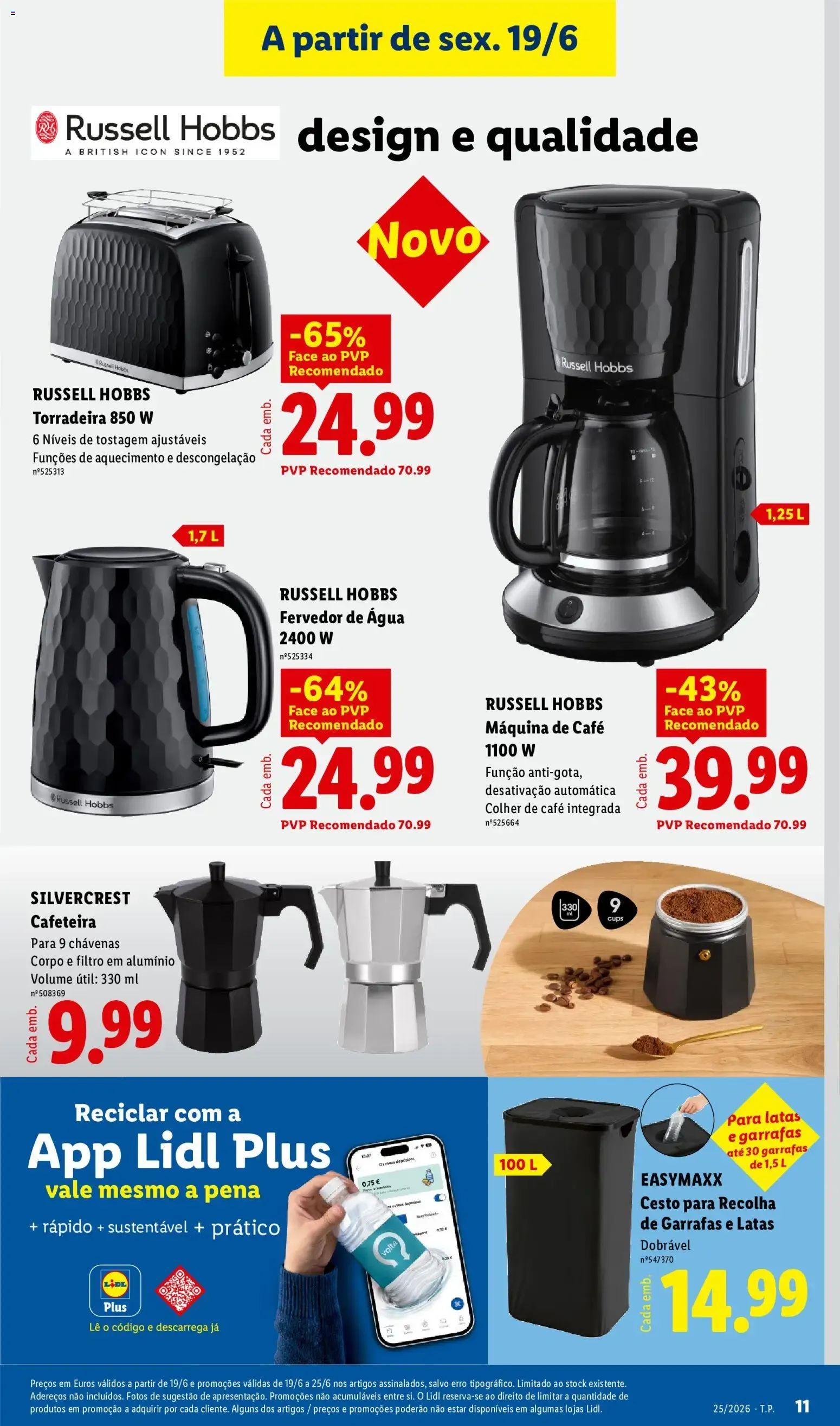 Folheto Lidl Novidades » de 15/06/2026 - 21/06/2026 de 15 de junho até 21 de junho 2026 - Pagina 11
