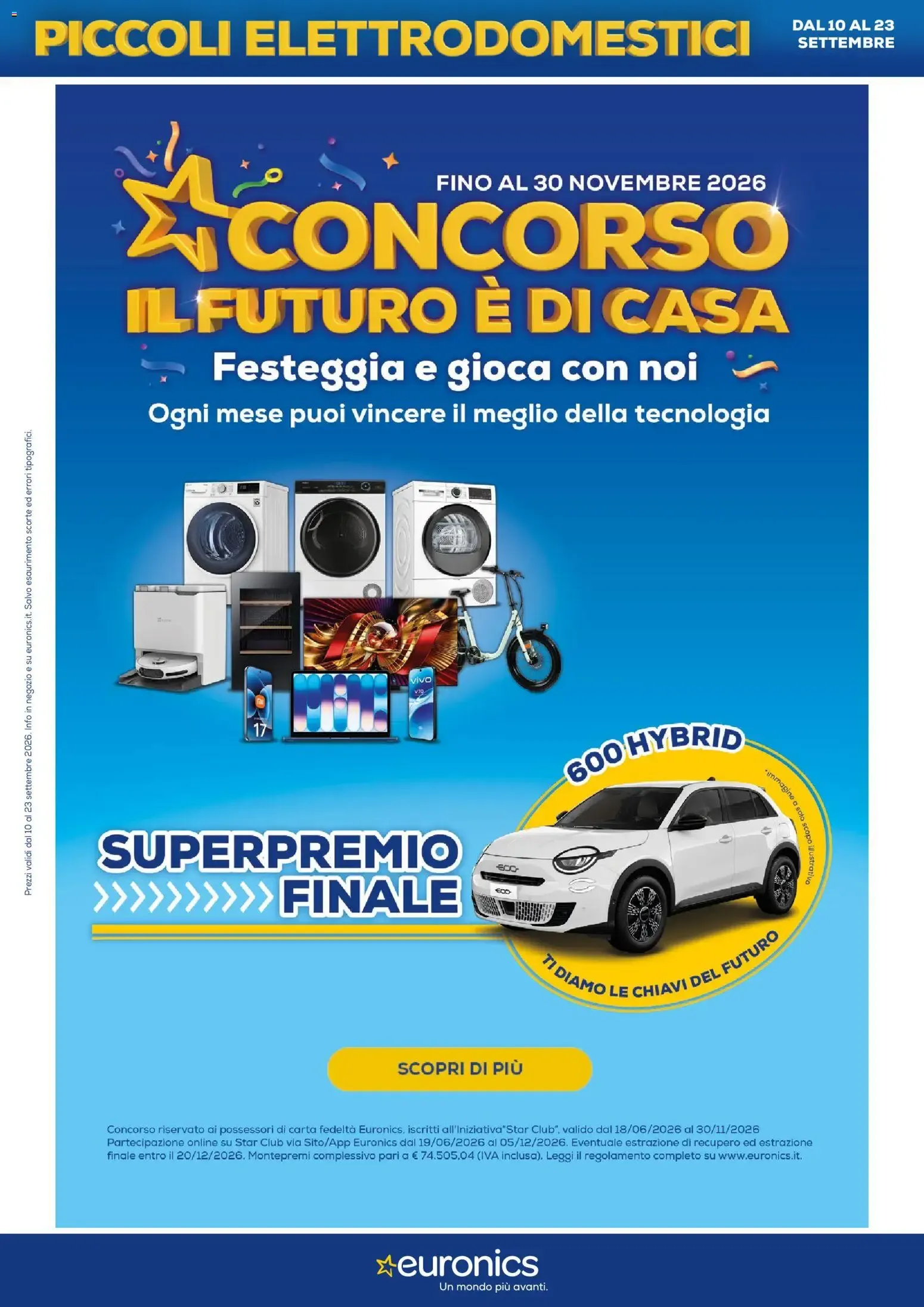 Nuovo Euronics volantino Piccoli Elettrodomestici dal 10/09/2026 > offerte anteprima 🛍️ da 10 settembre a 23 settembre di 2026 - Pagina del volantino 3
