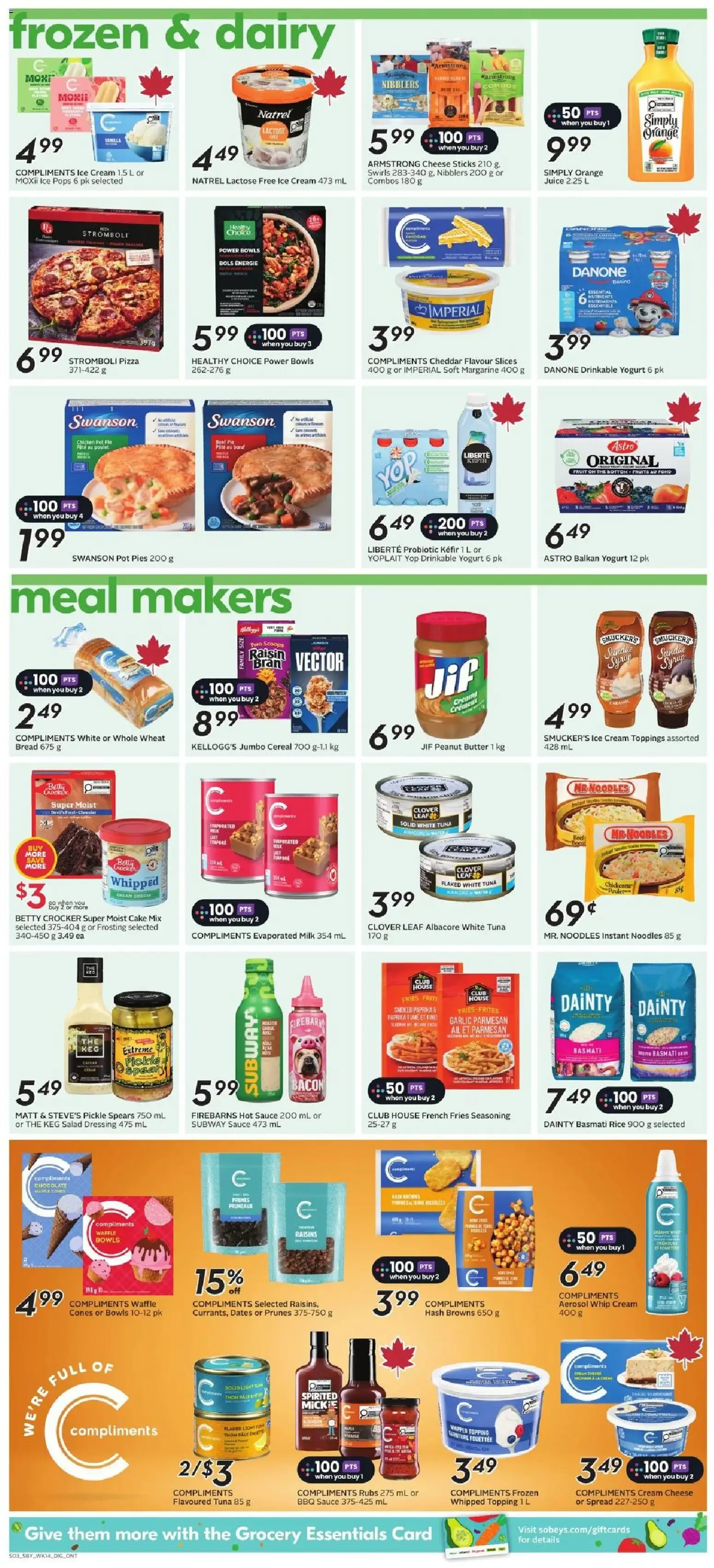 Sobeys weekly flyer / circulaire from Jul 30, 2026 > weekly specials & deals from July 30 to August 5 2026 - flyer page 10