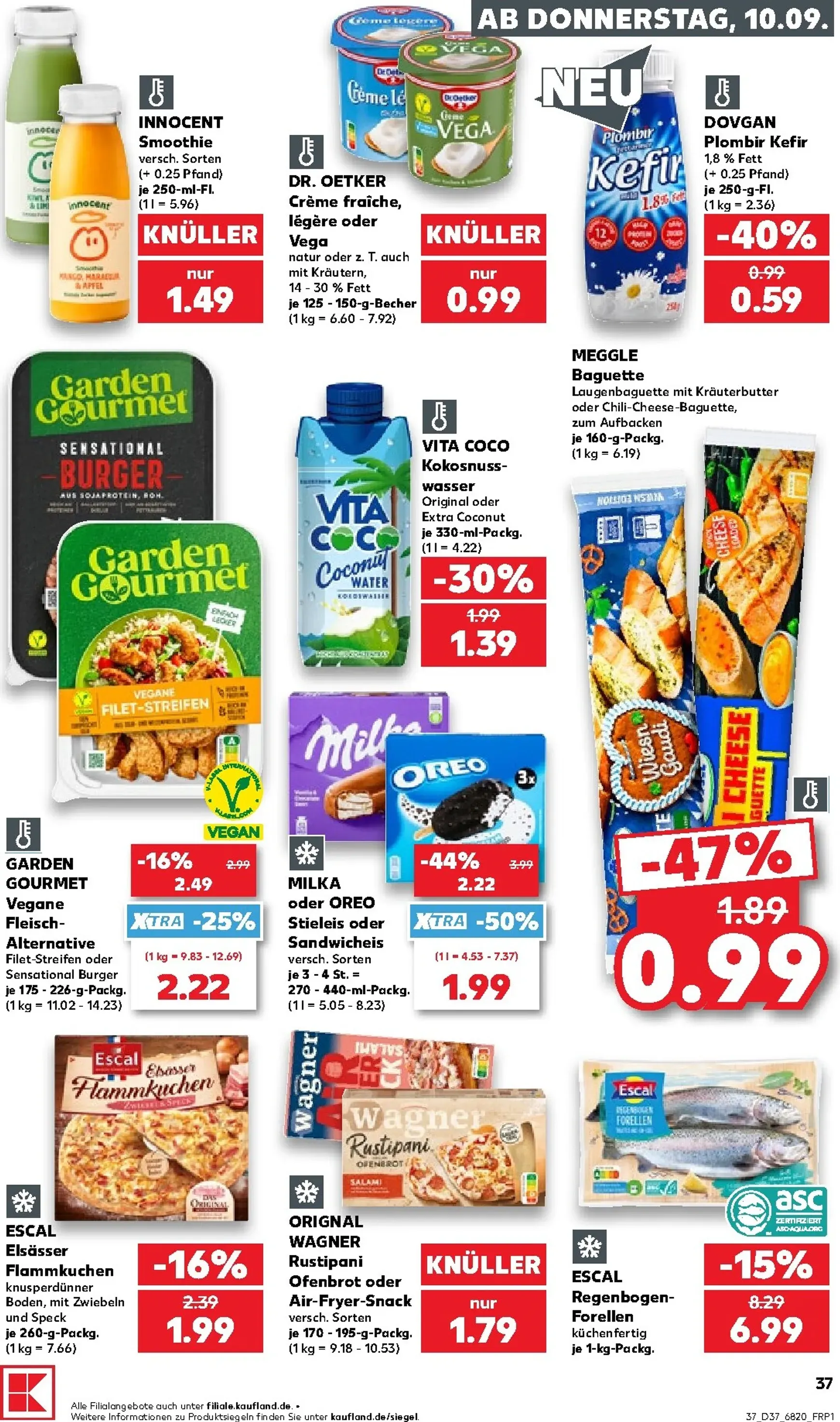 Kaufland Prospekt nächste Woche – von Donnerstag 10.09.2026 bis Mittwoch 16.09.2026 von 10. September bis 16. September 2026 - Prospekt seite 38