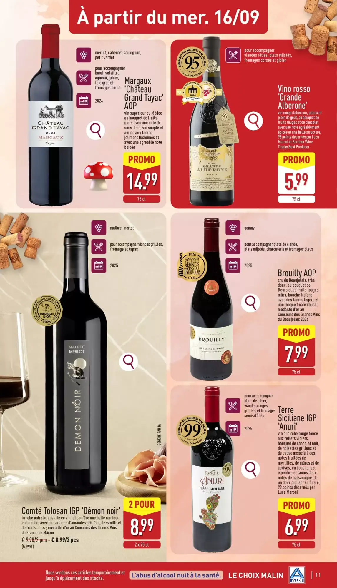 ALDI Dépliant du 14/09 au 19/09 van 14 september tot 19 september 2026 - folder pagina 11