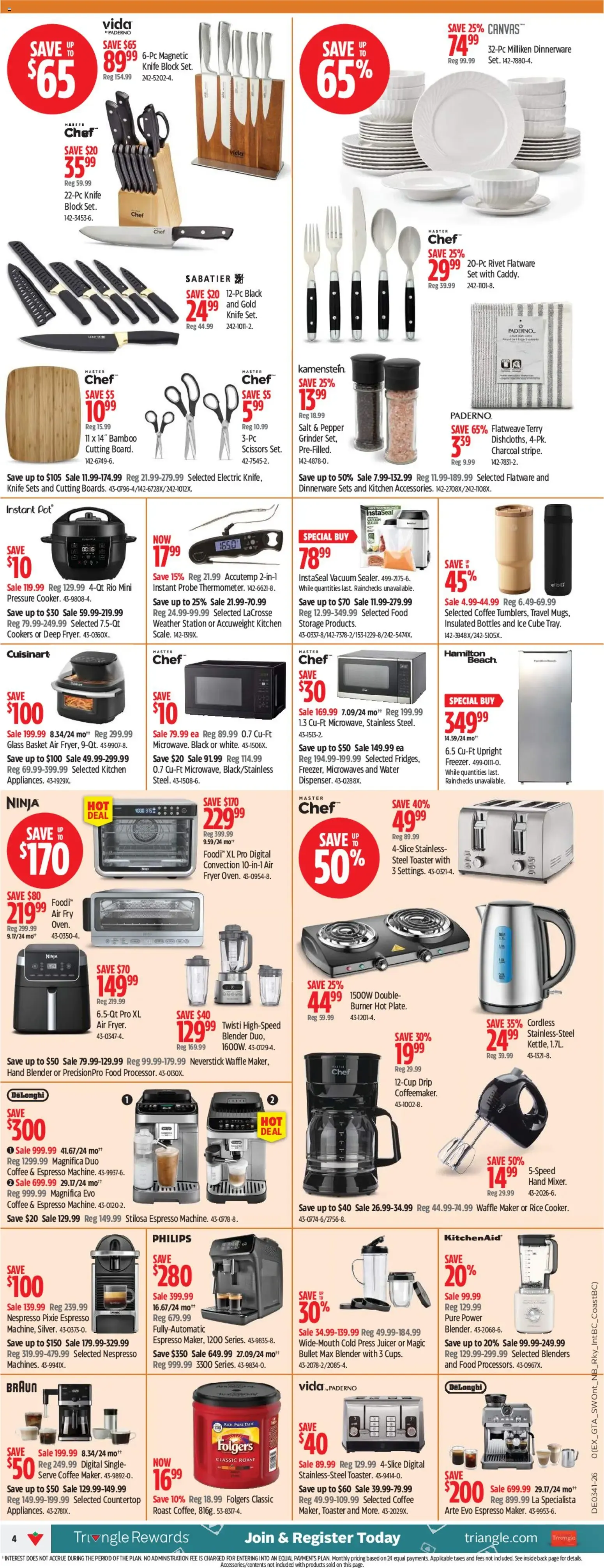 Canadian Tire weekly flyer from Oct 8, 2026 > weekly specials & deals from October 8 to October 14 2026 - flyer page 4