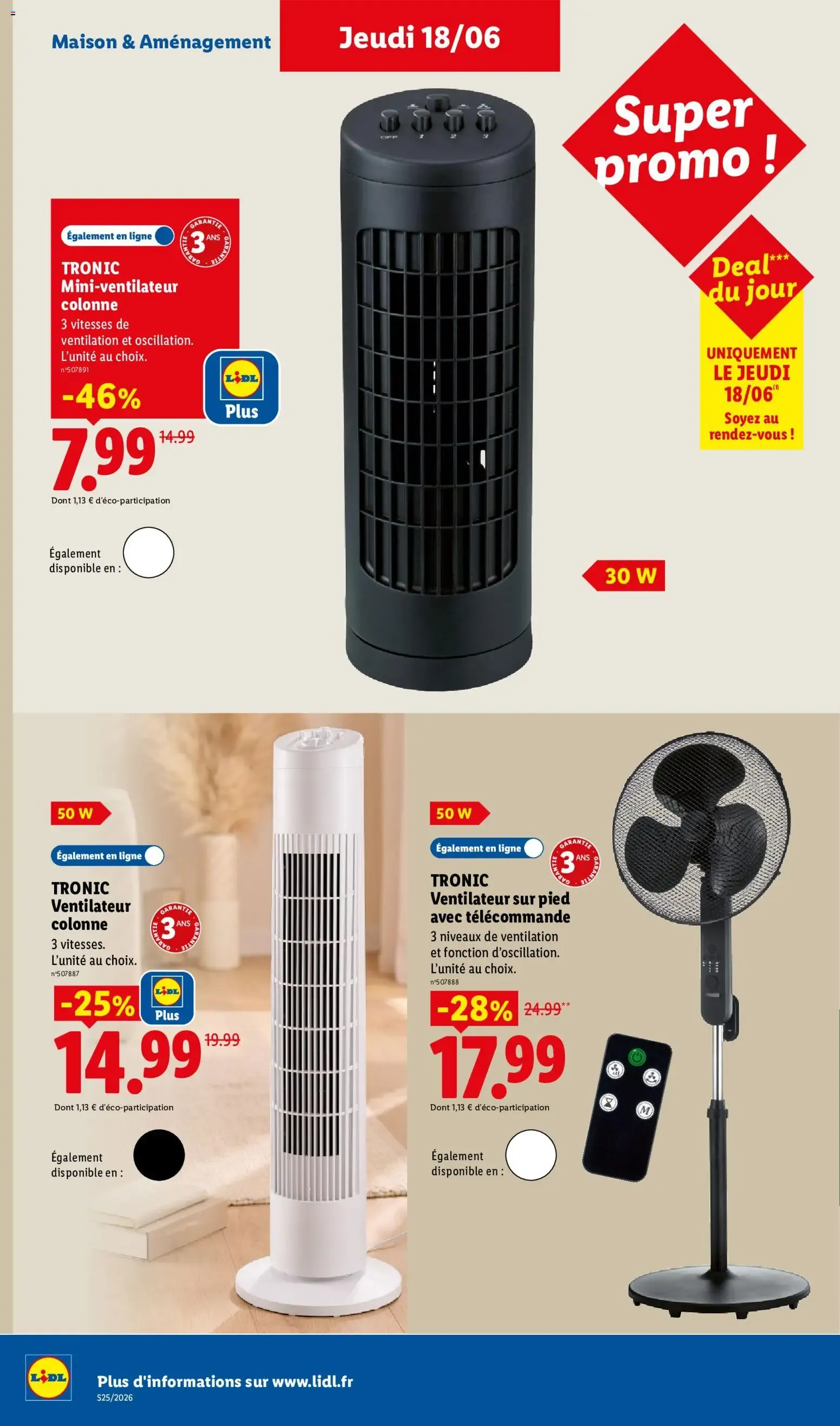 Catalogue LIDL L'ÉTÉ IMBATTABLE du 18 juin au 24 juin 2026 - Catalogue page 36