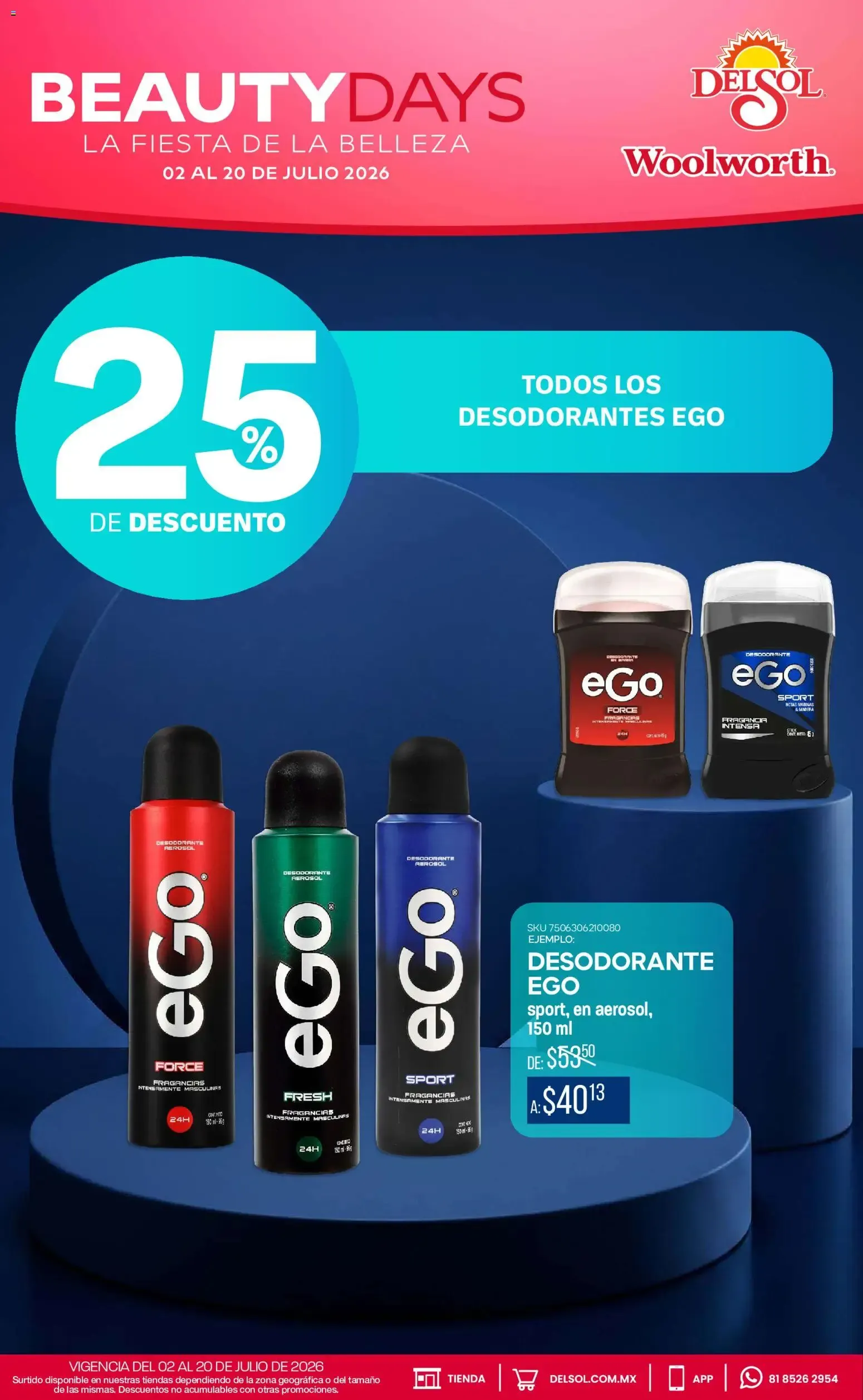 Catálogo de Del Sol y Woolworth katalog Beauty Days (02/07/2026 - 20/07/2026) - catálogo en línea 2 de julio al 20 de julio 2026 - Pagina 9