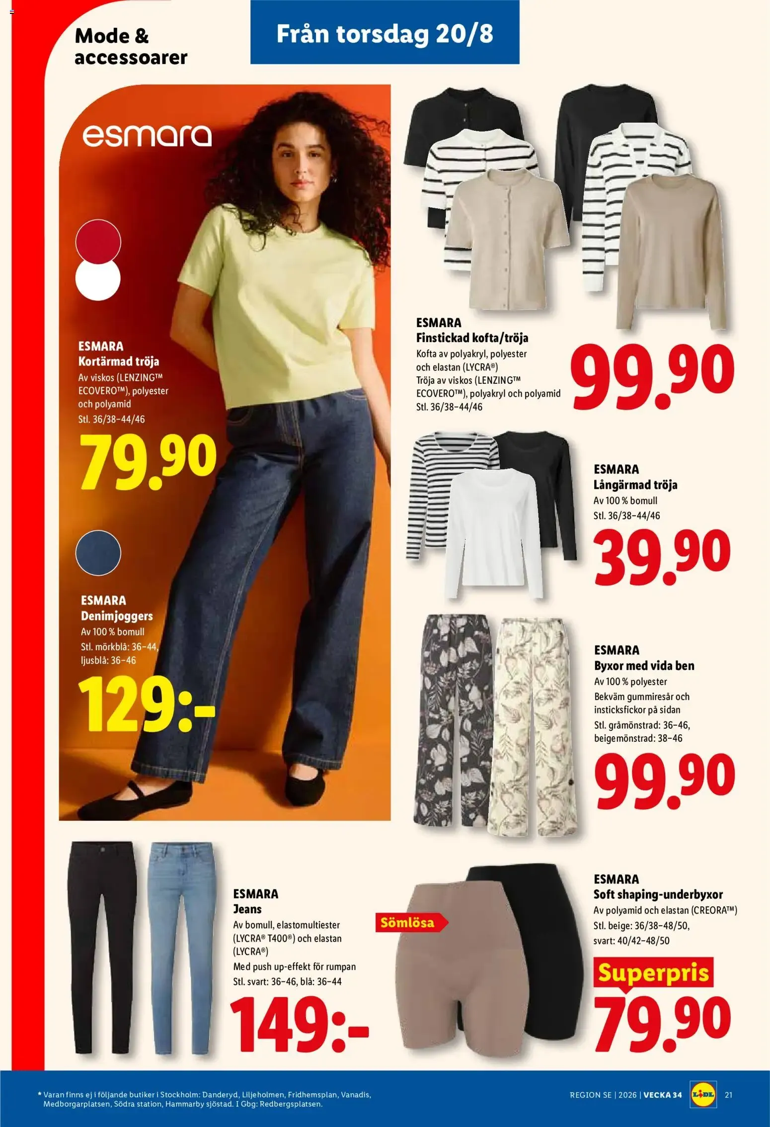 Lidl: Kvalitetssäkrade frukter och grönsaker. Det lönar sig. från 17 augusti till 23 augusti 2026 - Reklamblad sidor 26