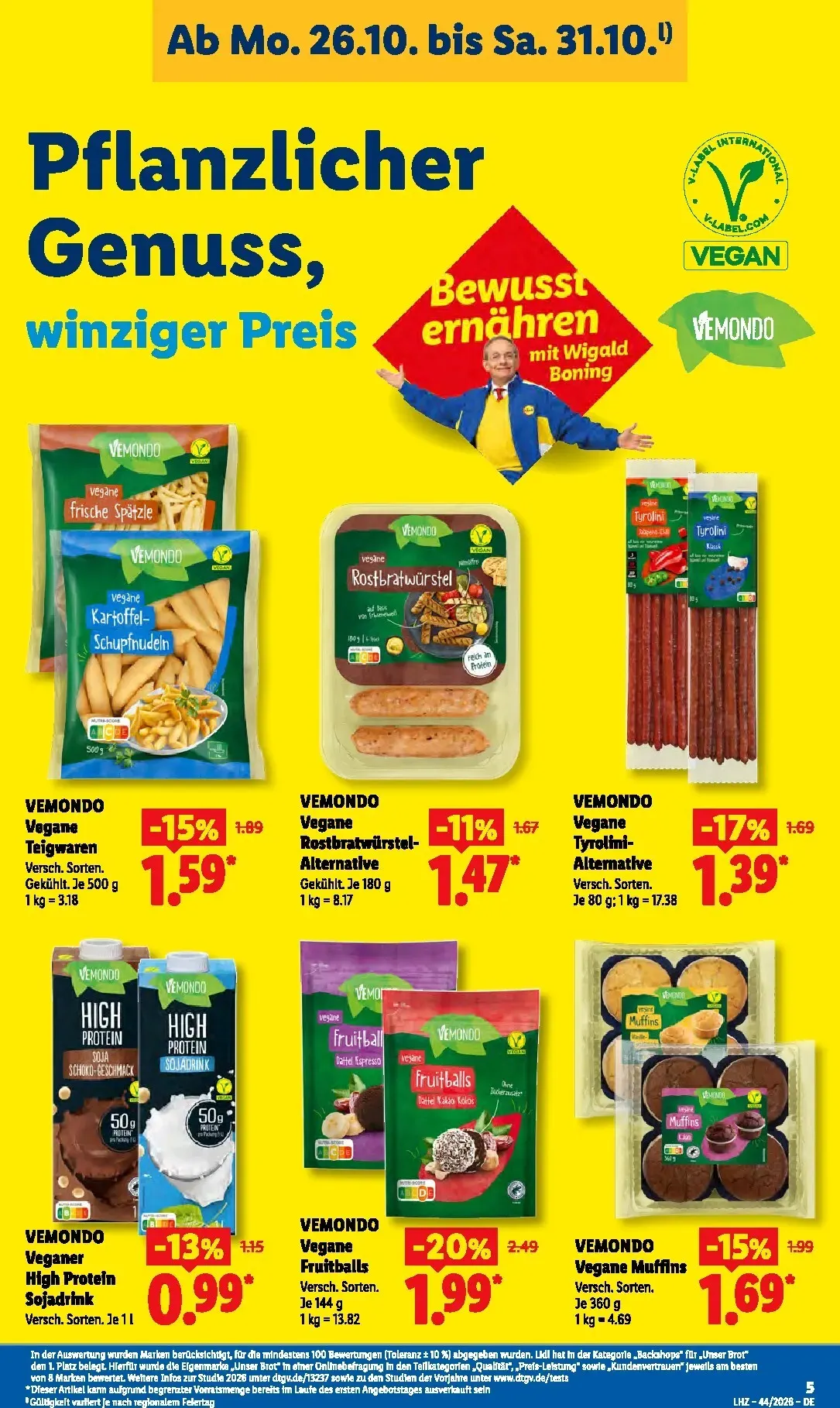Lidl Prospekt – von Montag 26.10.2026 bis Samstag 31.10.2026 von 26. Oktober bis 31. Oktober 2026 - Prospekt seite 14