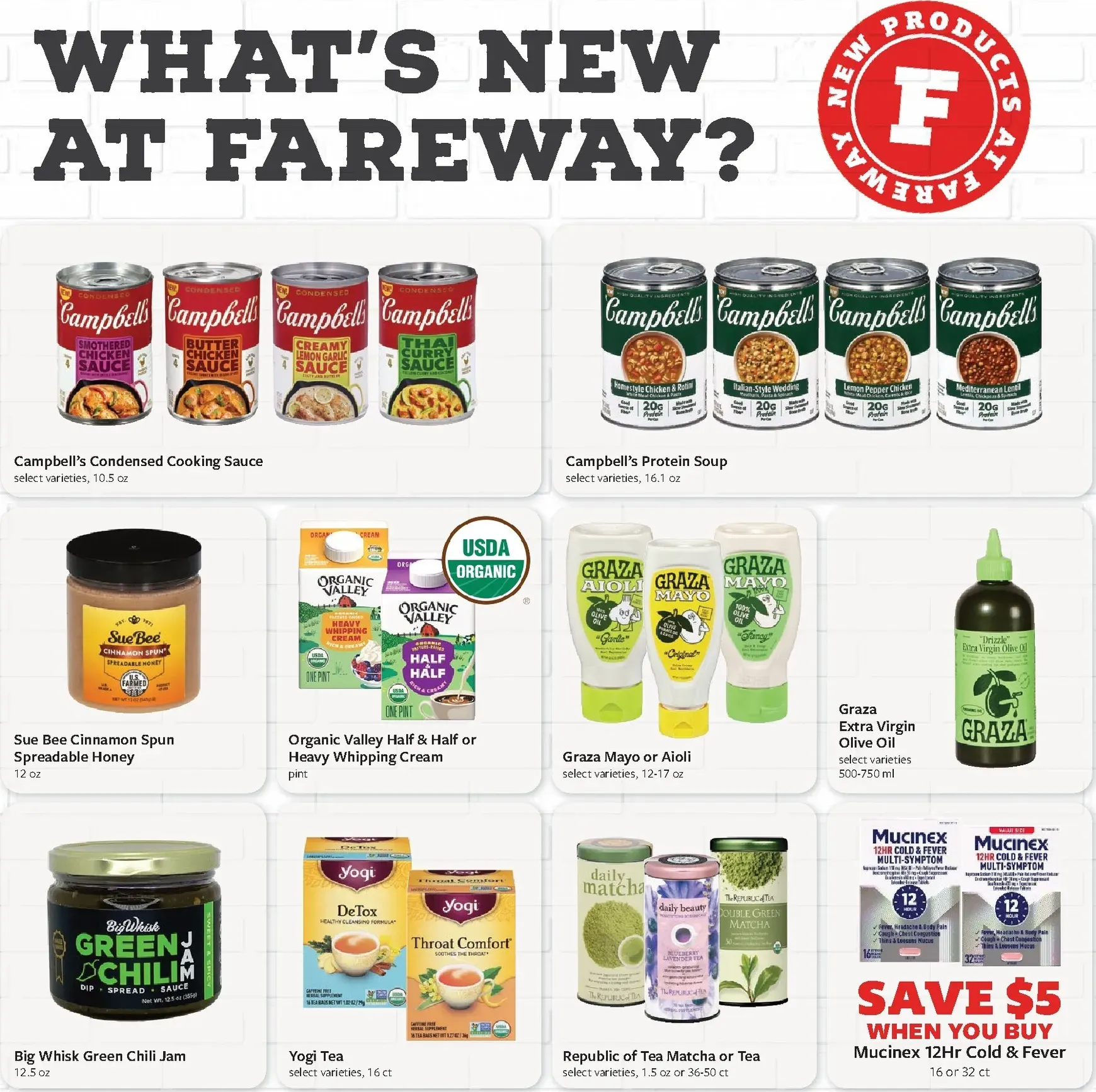 Weekly promotion Current Fareway - Score Big on Flavor leaflet valid from Monday 08/31/2026 to Saturday 09/26/2026 spanning from August 31 to September 26 2026 - Page 9 for Catalogue 365