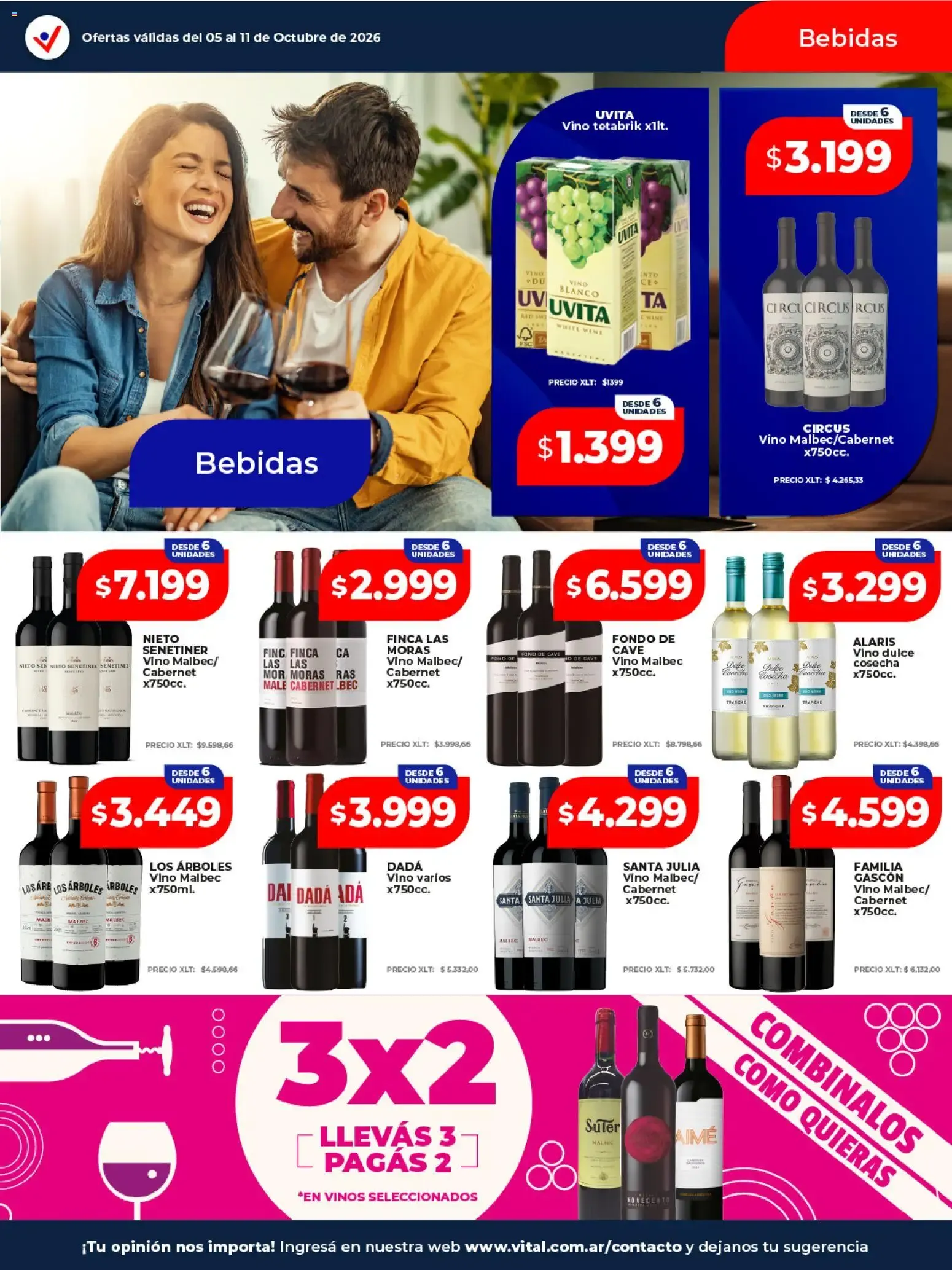 Ofertas de Vital - Ofertas || del 05/10/2026 - 11/10/2026 || Catálogo 5 de octubre al 11 de octubre 2026 - Página 13 del catálogo