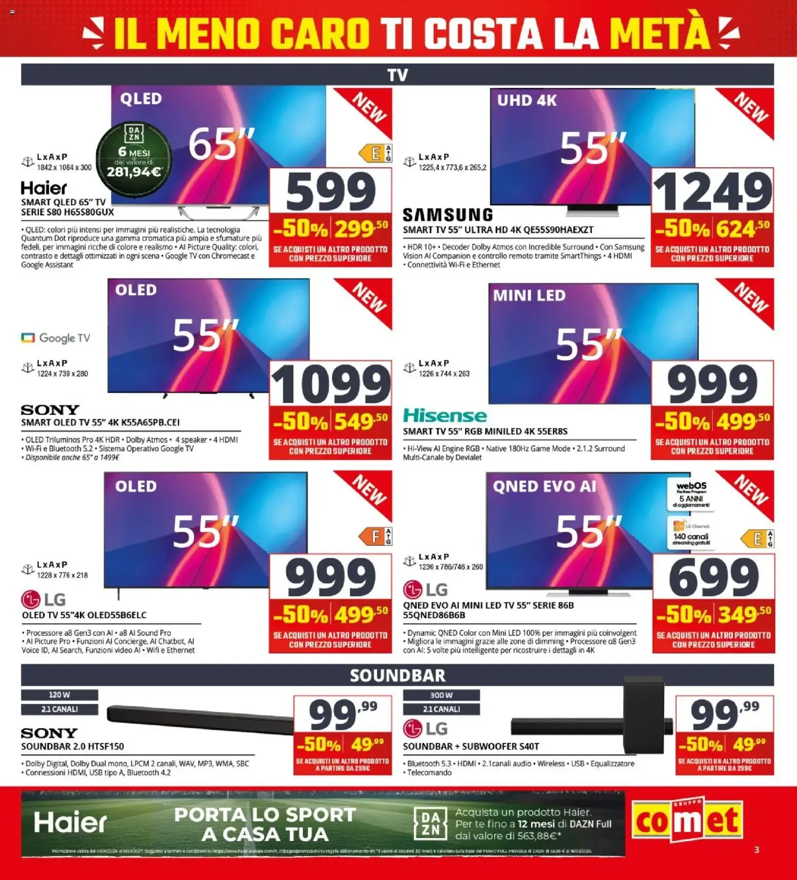ACQUISTA DUE PRODOTTI TECH: IL MENO CARO TI COSTA LA METÀ da 24 settembre a 7 ottobre di 2026 - Pagina del volantino 3