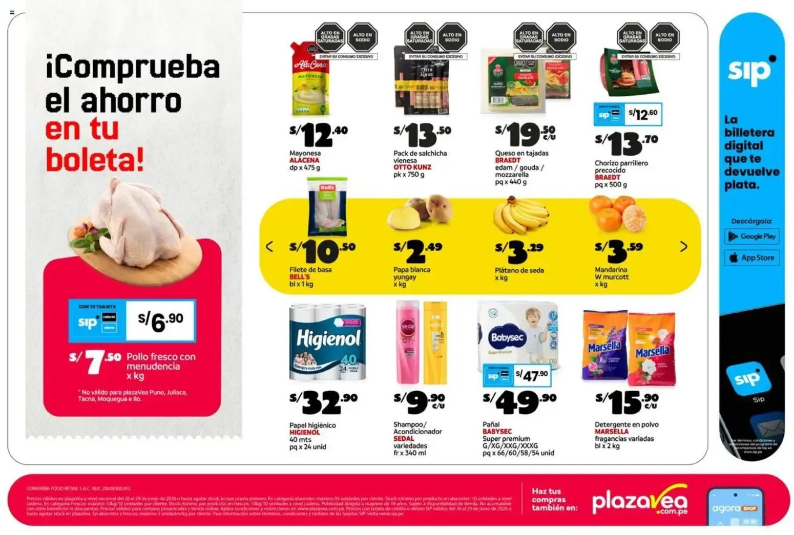 Catalogo de Plaza Vea - Precios bajos todos los días 26 de junio al 29 de junio 2026 - Pag 2