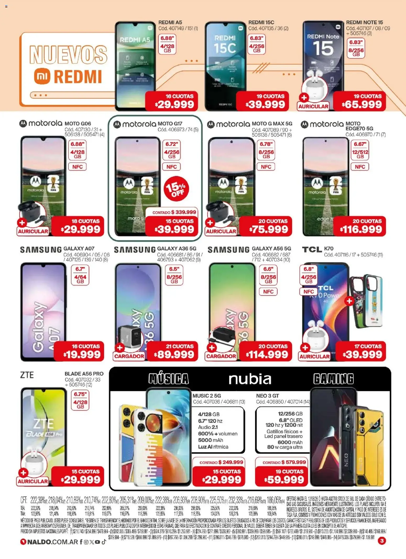 Ofertas de Naldo - Día del Niño - Agosto 2026 1 de agosto al 12 de agosto 2026 - Página 3 del catálogo