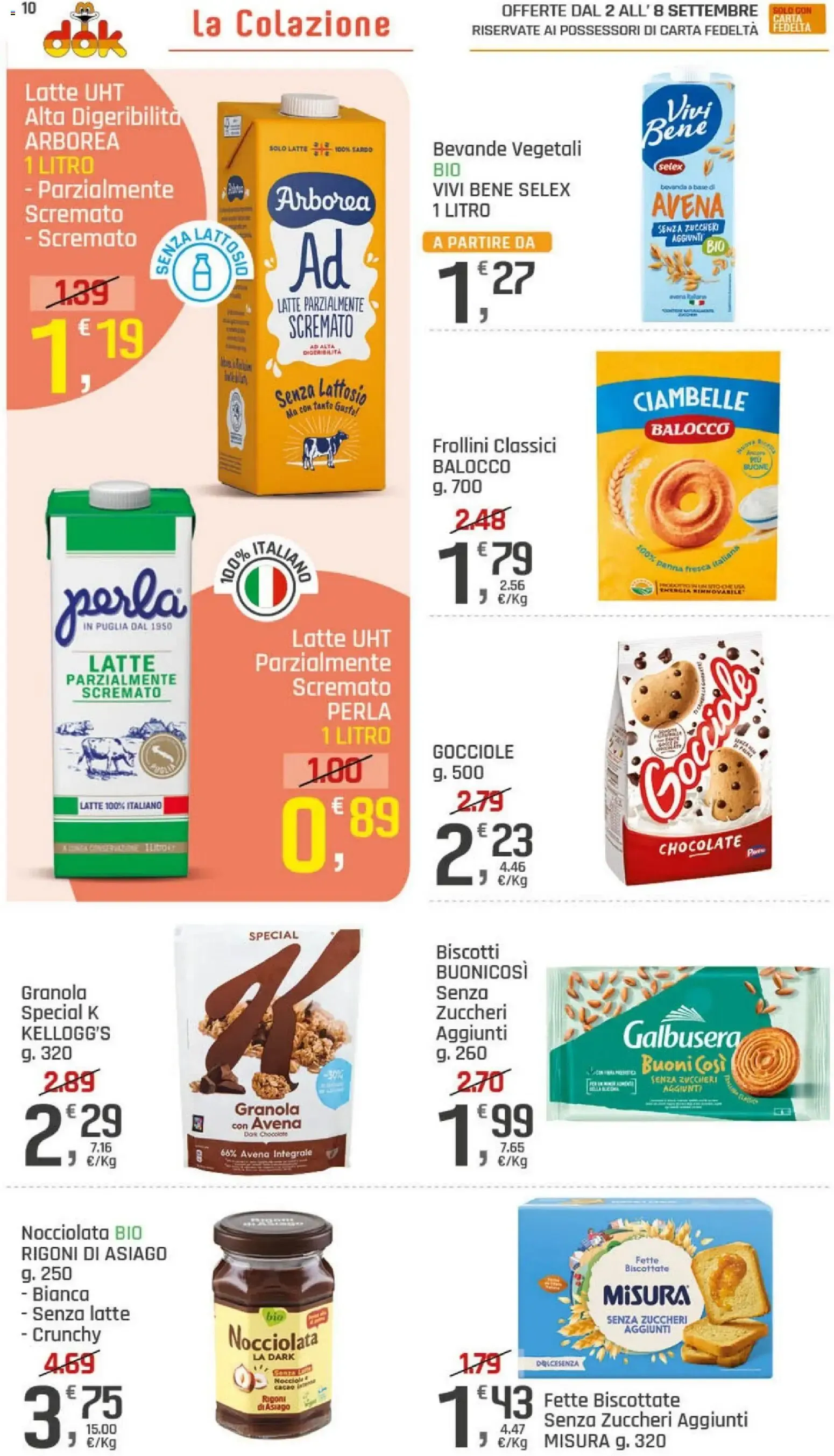 Nuovo DOK volantino dal 02/09/2026 > offerte anteprima 🛍️ da 2 settembre a 8 settembre di 2026 - Pagina del volantino 10