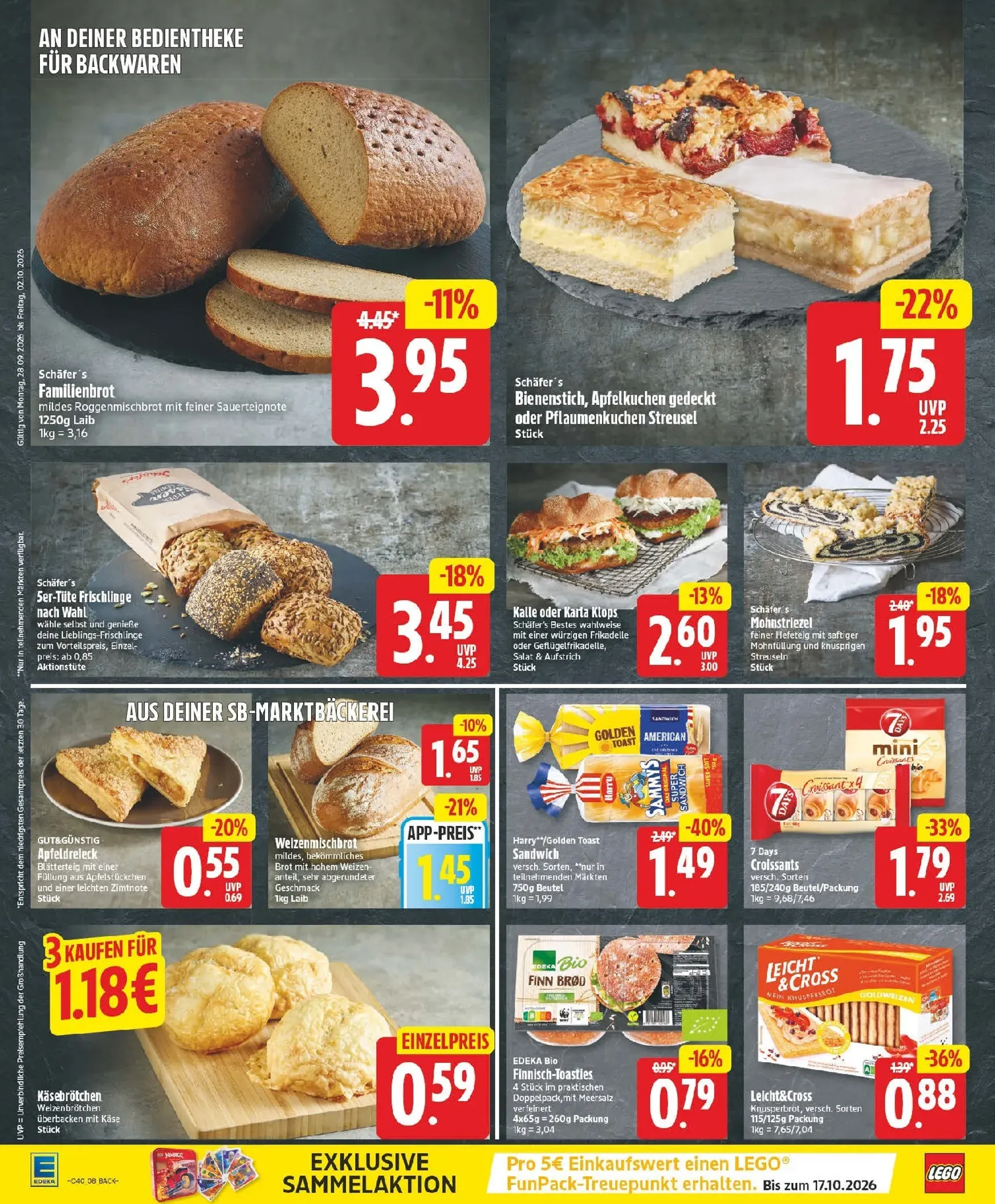 Edeka Prospekt – von Montag 28.09.2026 bis Freitag 02.10.2026 von 28. September bis 2. Oktober 2026 - Prospekt seite 8