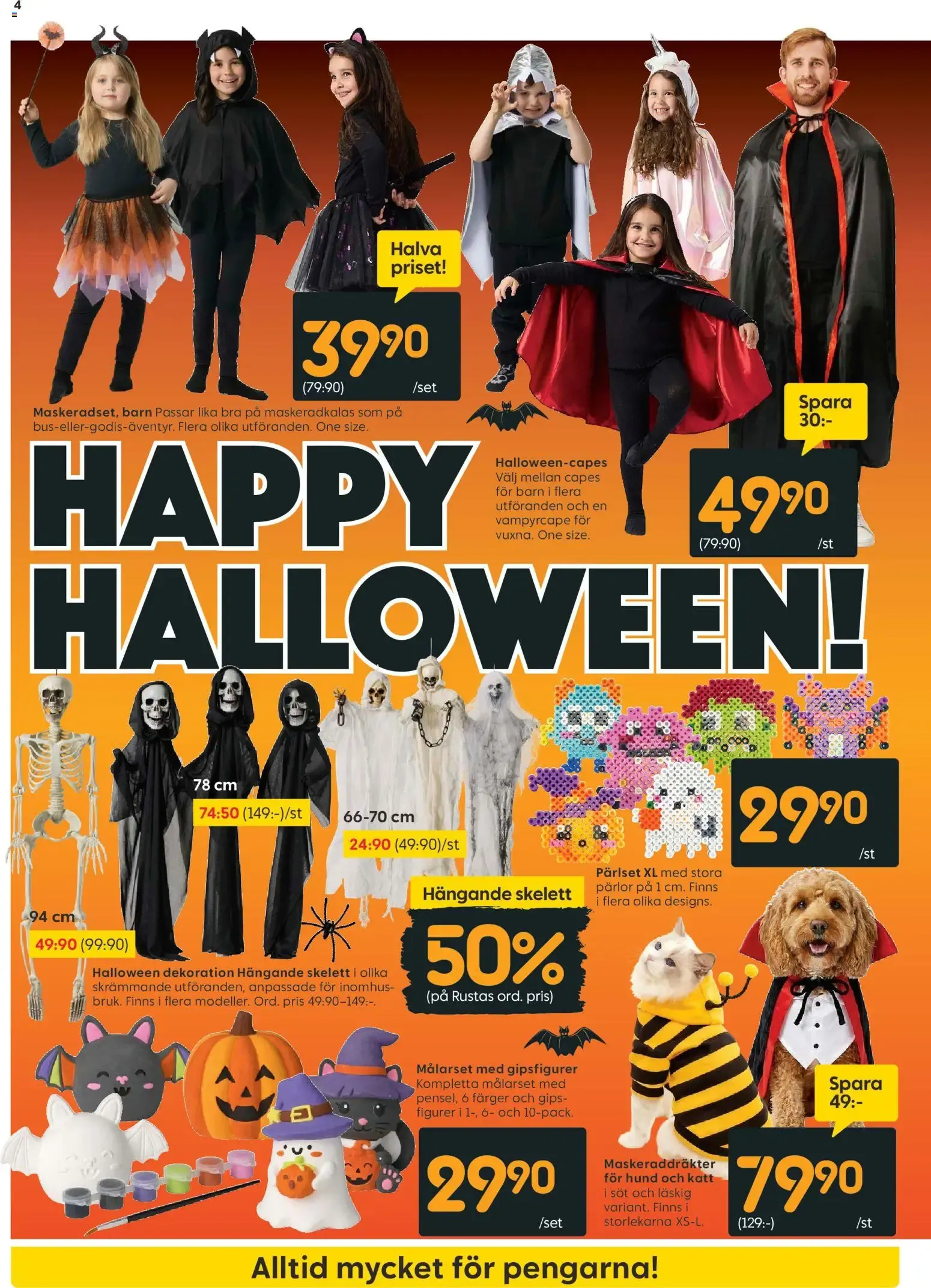 Rusta erbjudanden från 19/10/2026 - 25/10/2026 > Reklamblad nuvarande rabatter från 19 oktober till 25 oktober 2026 - Reklamblad sidor 4