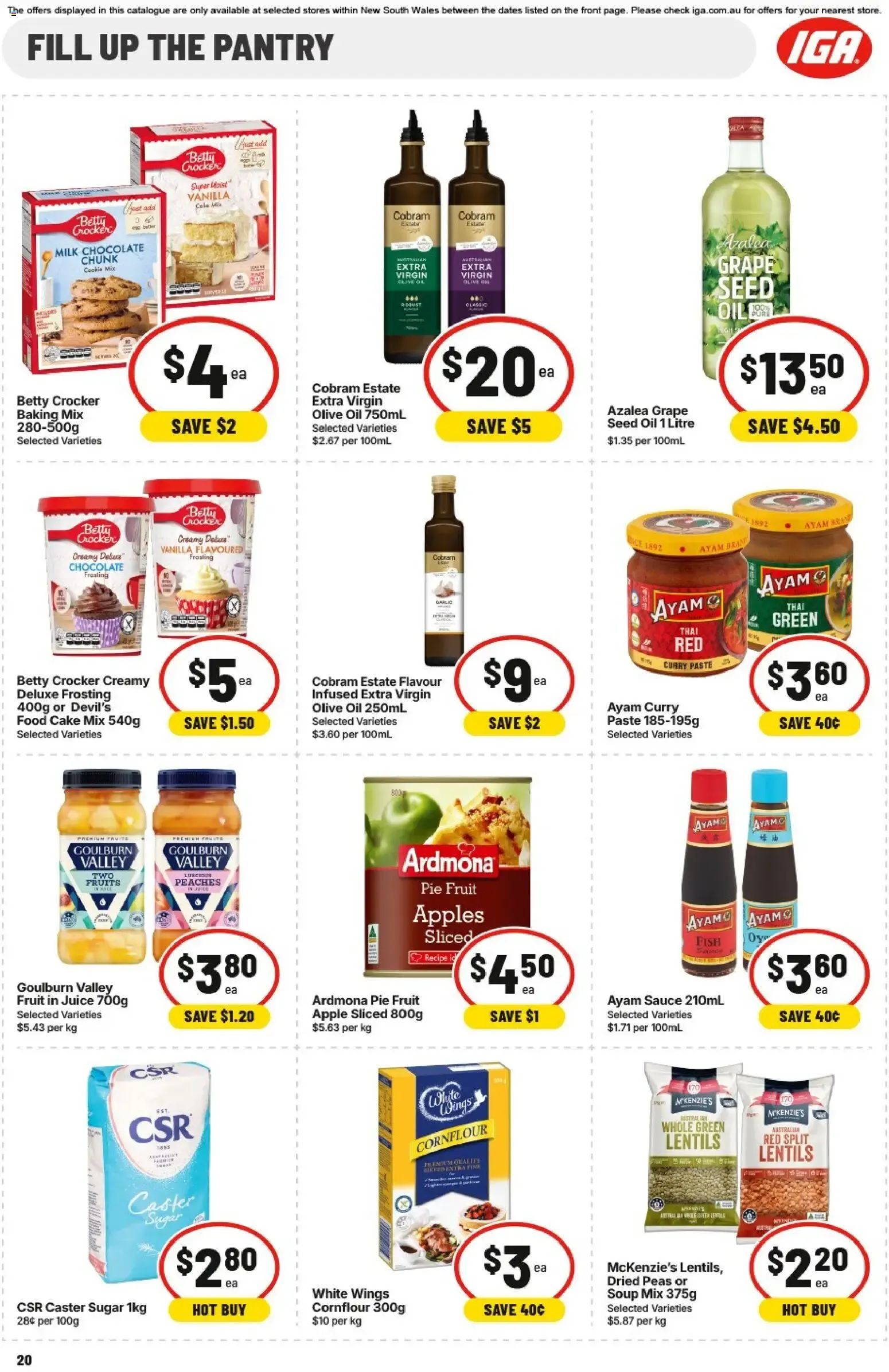 IGA catalogue valid from 01/07/2026 > Online Australia - Catalogue valid from 1 July to 7 July 2026 - page 20