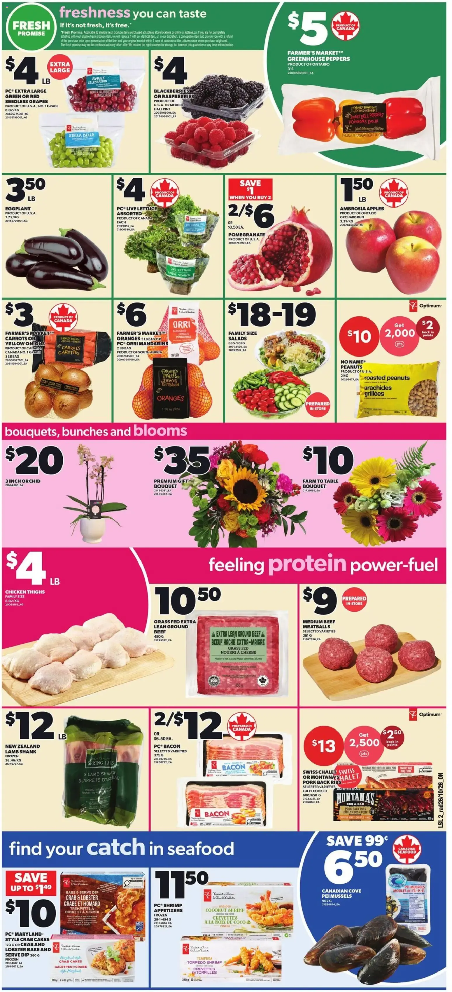 Loblaws weekly flyer / circulaire from Oct 29, 2026 > weekly specials & deals from October 29 to November 4 2026 - flyer page 3