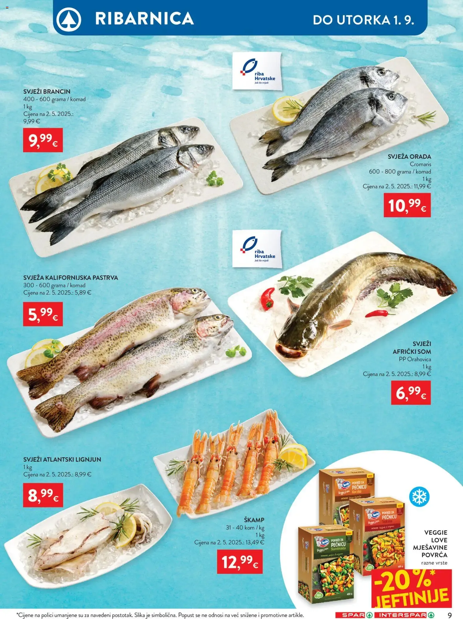Katalog Interspar Katalog akcija od 26.08.2026 od 26. kolovoza do 1. rujna 2026. - Pregled Stranica 11