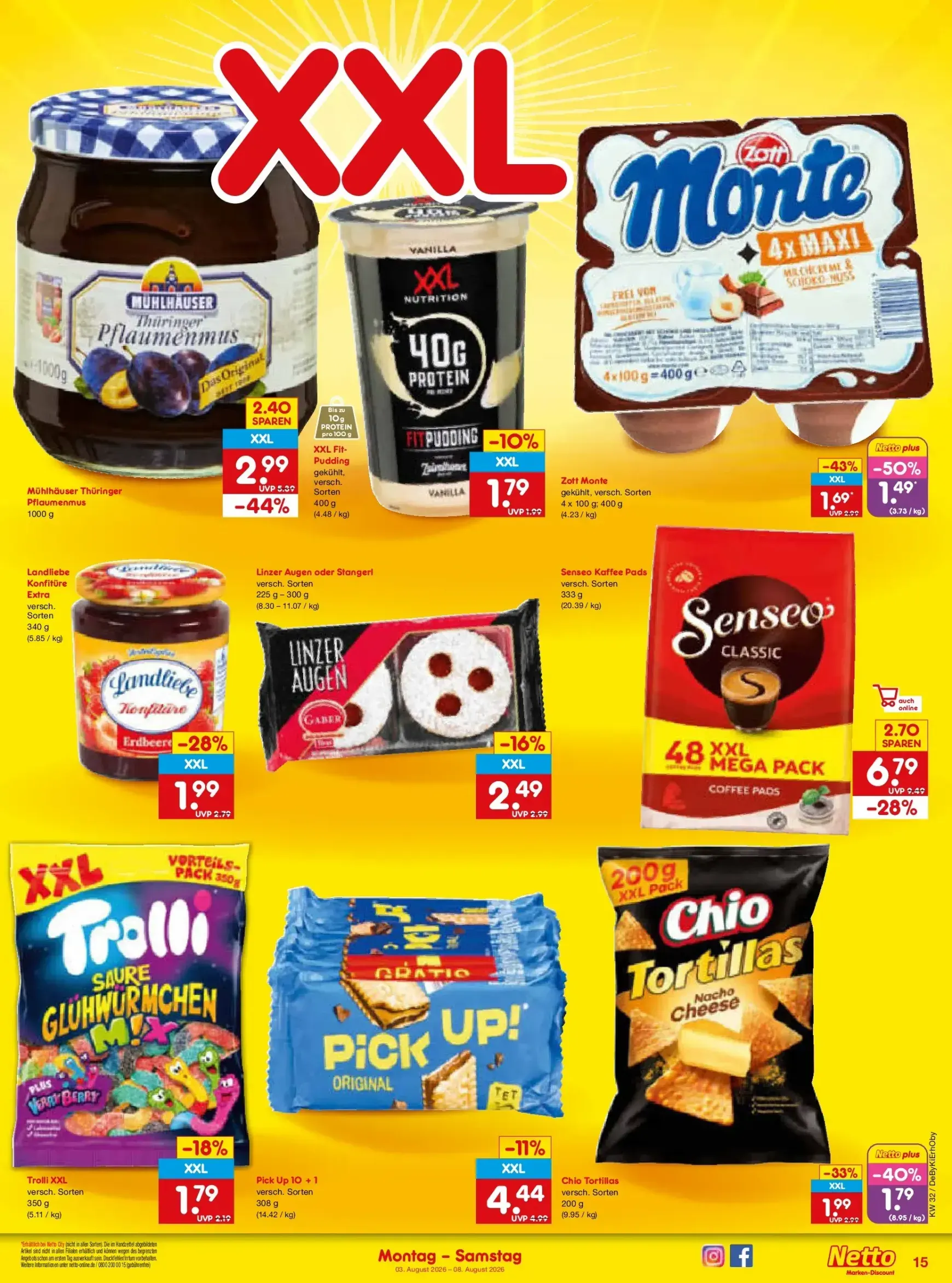 Netto Marken Discount - Super Wochenende Prospekt – von Donnerstag 06.08.2026 bis Samstag 08.08.2026 von 6. August bis 8. August 2026 - Prospekt seite 35