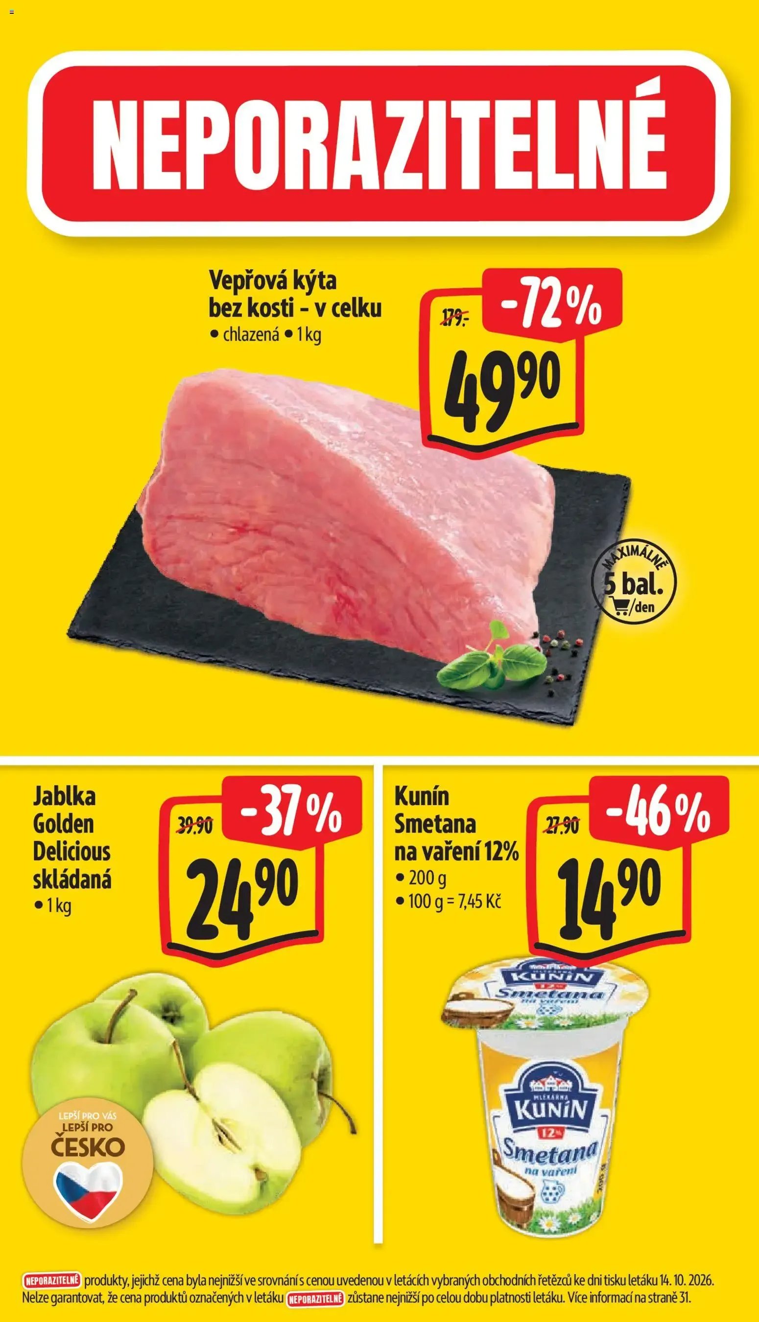 Albert leták - Hypermarket Jablonec nad Tisou od 21.10.2026 - Akční leták - 21. října 27. října 2026 - Page 3