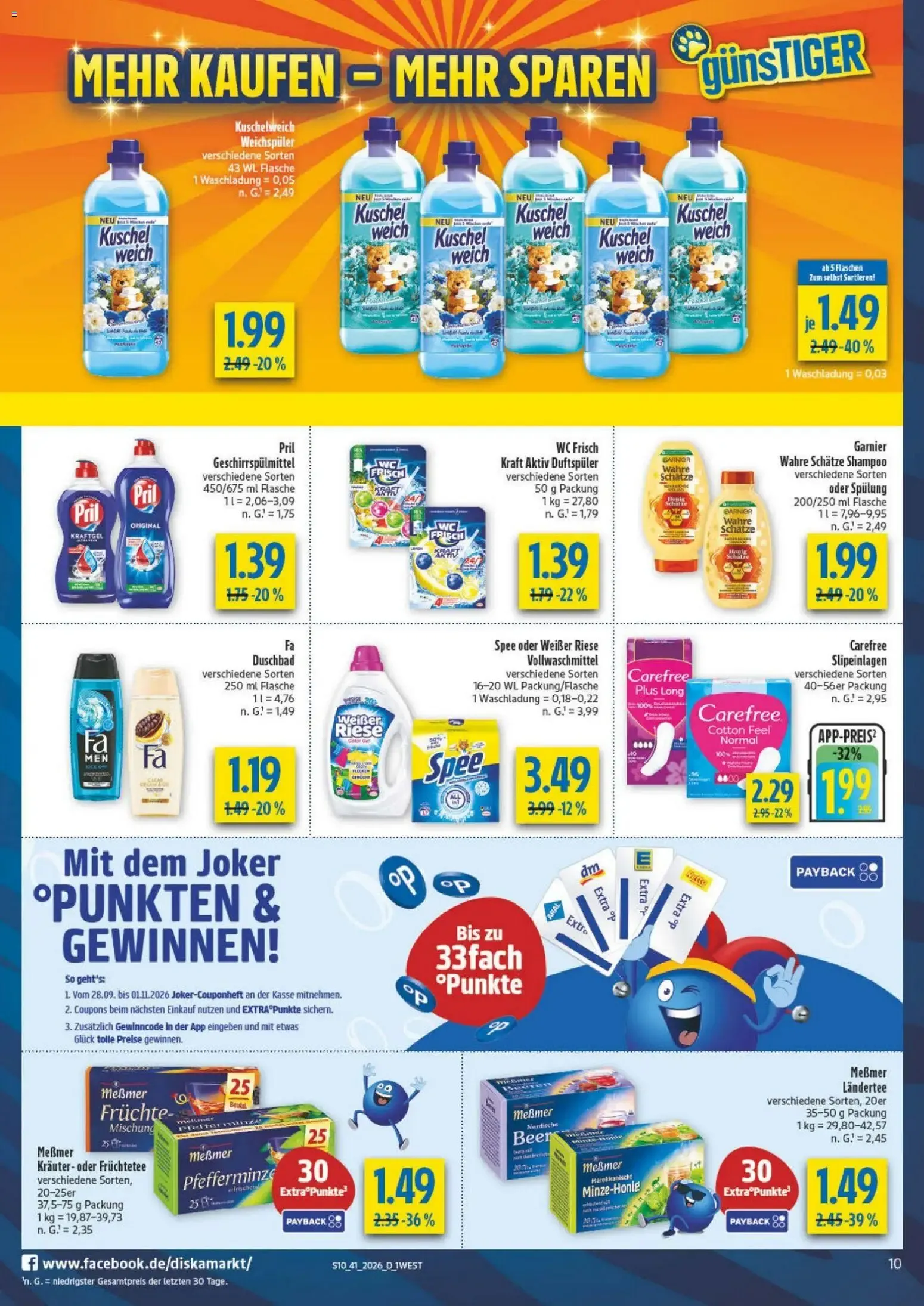 Diska Bayern (ab 05.10.2026) zum Blättern von 5. Oktober bis 10. Oktober 2026 - Prospekt seite 14