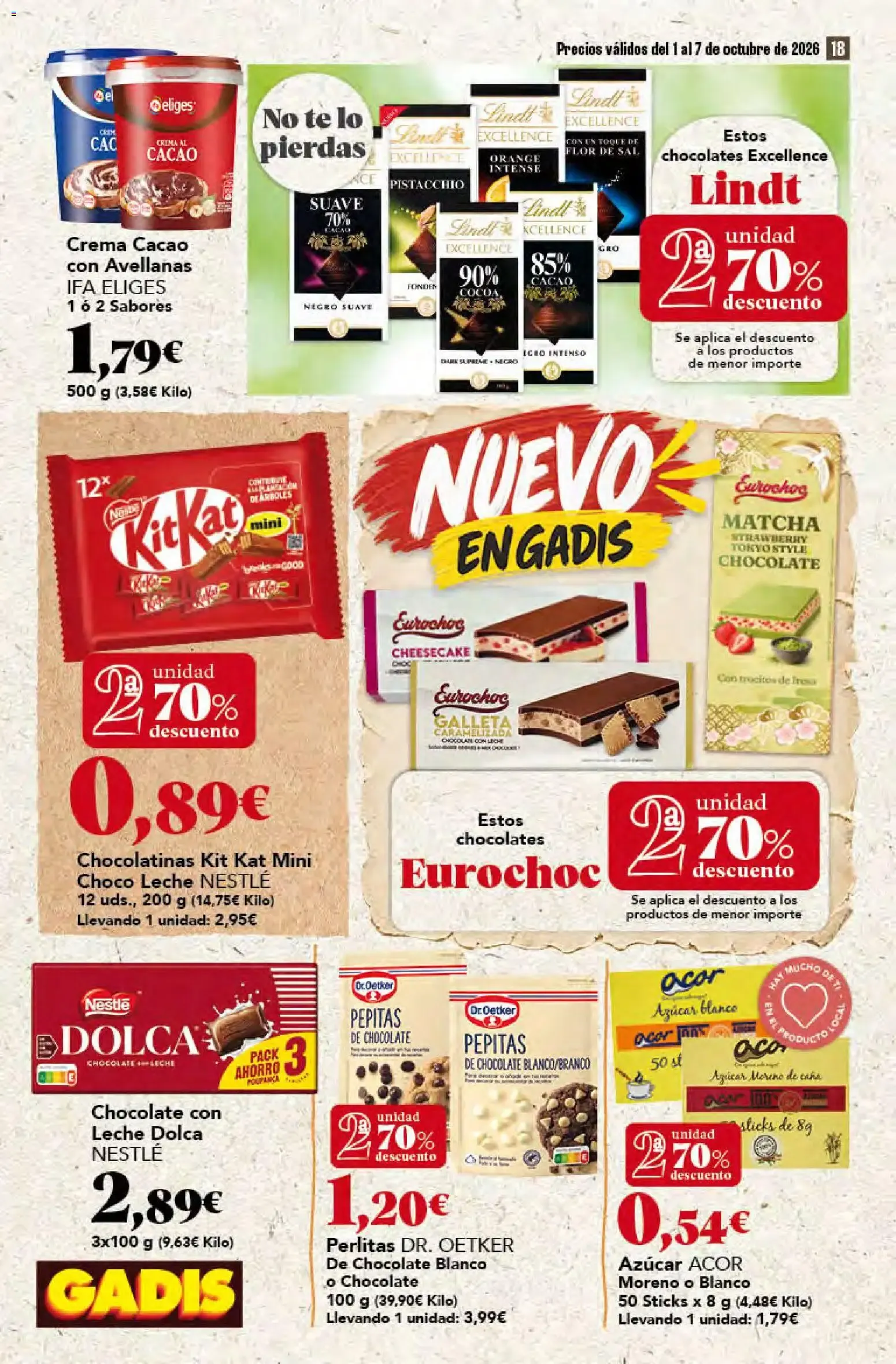 Catálogo de Gadis - folleto 01/10/2026 - 07/10/2026 1 de octubre al 7 de octubre 2026 - Página 18