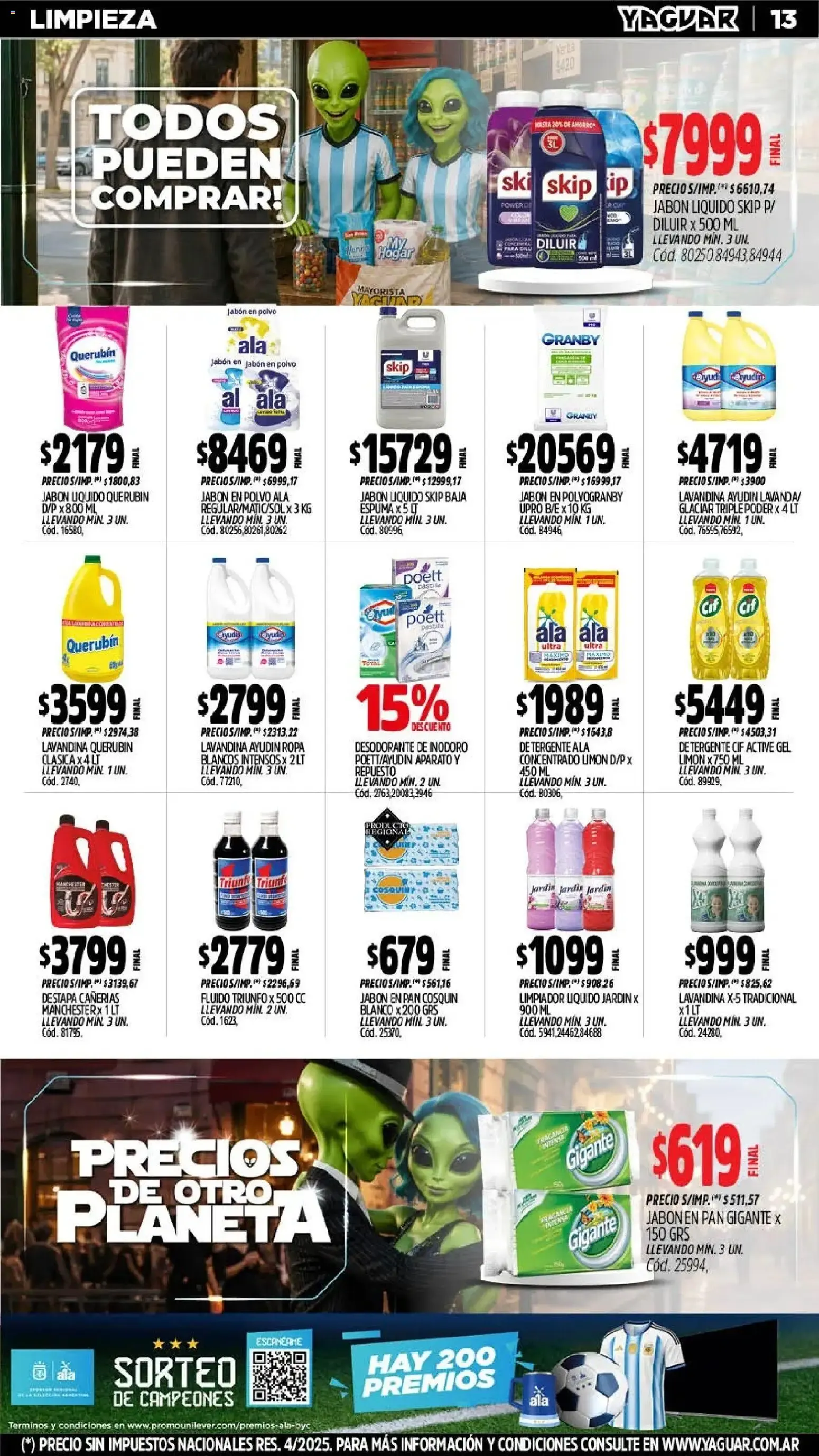 Ofertas de Yaguar - Oferta Semanal Santa Fé del 13/07/2026 - 19/07/2026 13 de julio al 19 de julio 2026 - Página 14 del catálogo