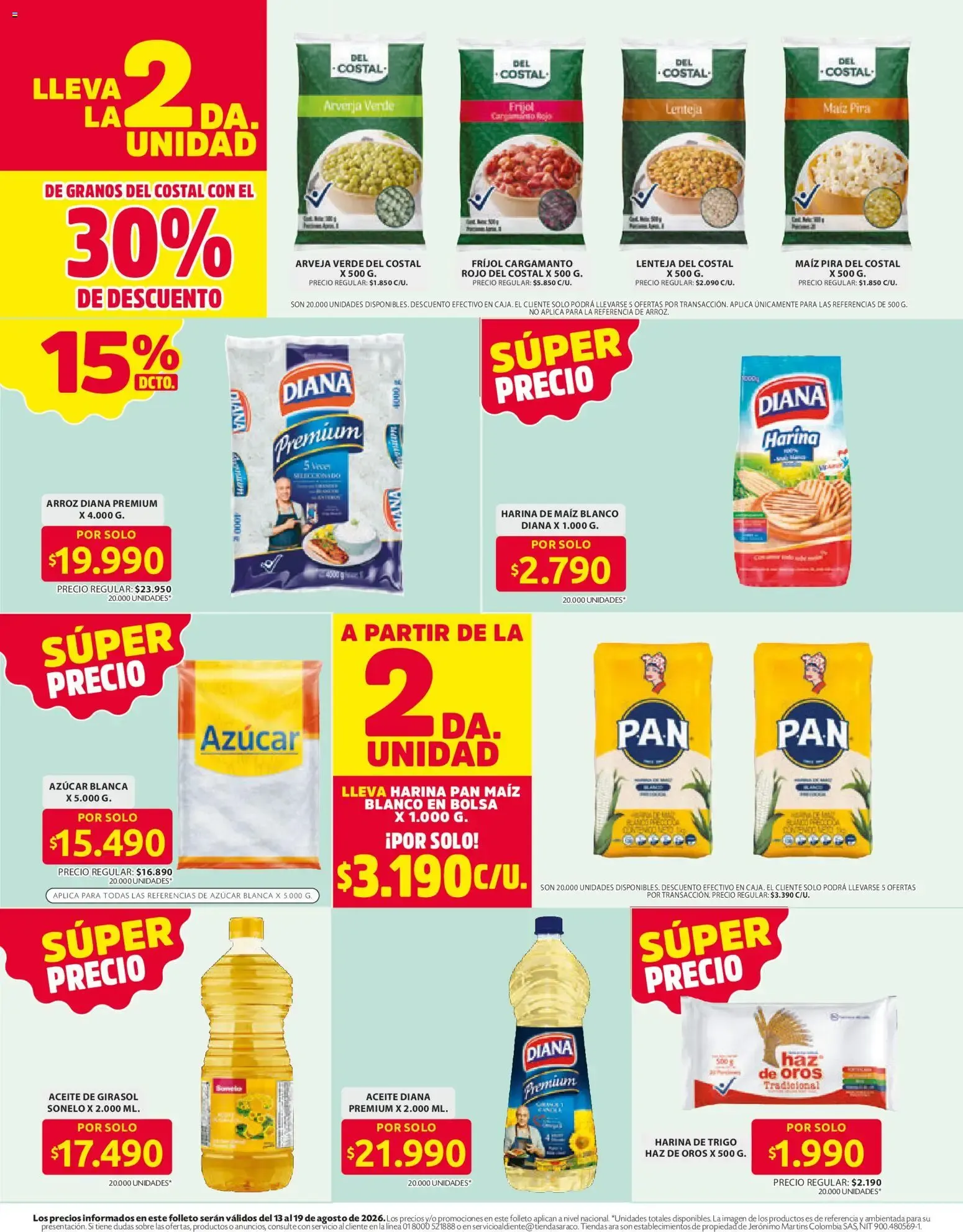 Catalogo de Ahorra con Alegría al Mejor Precio 13 de agosto al 19 de agosto 2026 - Pag 2