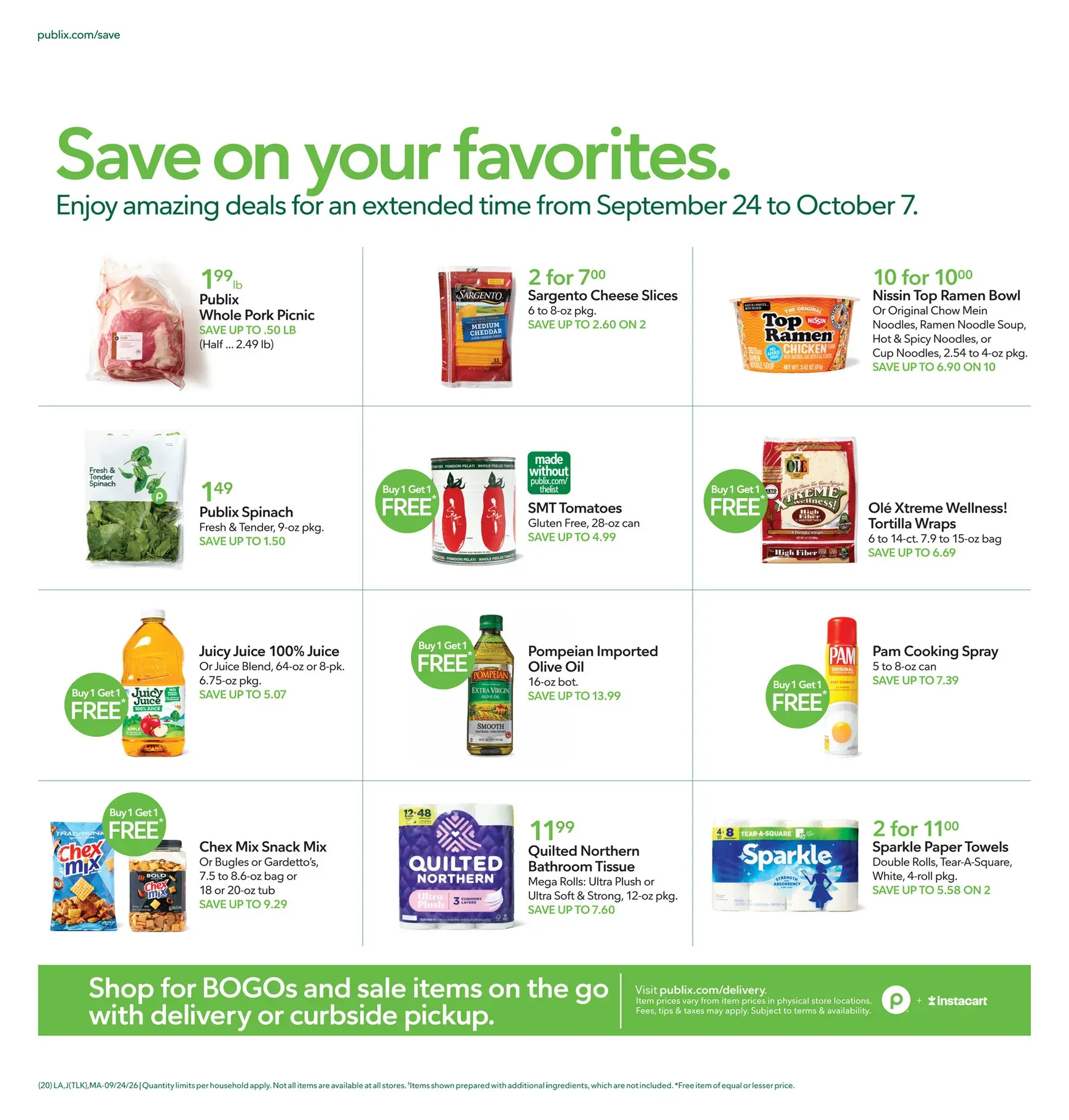 Weekly promotion Deals that fill your cart spanning from September 24 to September 30 2026 - Page 20 for Catalogue 365