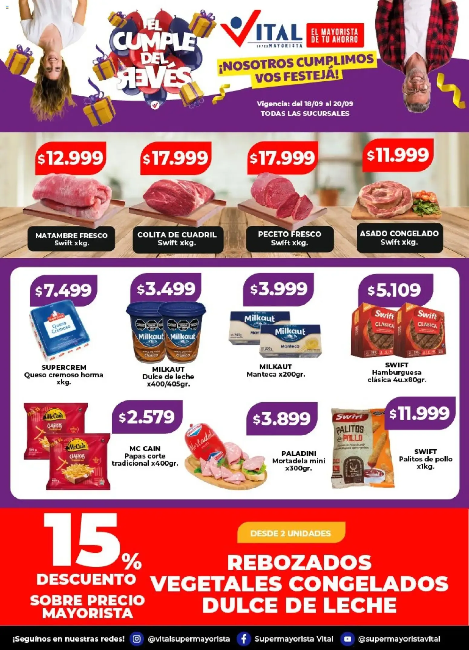 Ofertas de Vital - Ofertas fin Abasto || del 18/09/2026 - 20/09/2026 || Catálogo 18 de septiembre al 20 de septiembre 2026 - Página 2 del catálogo