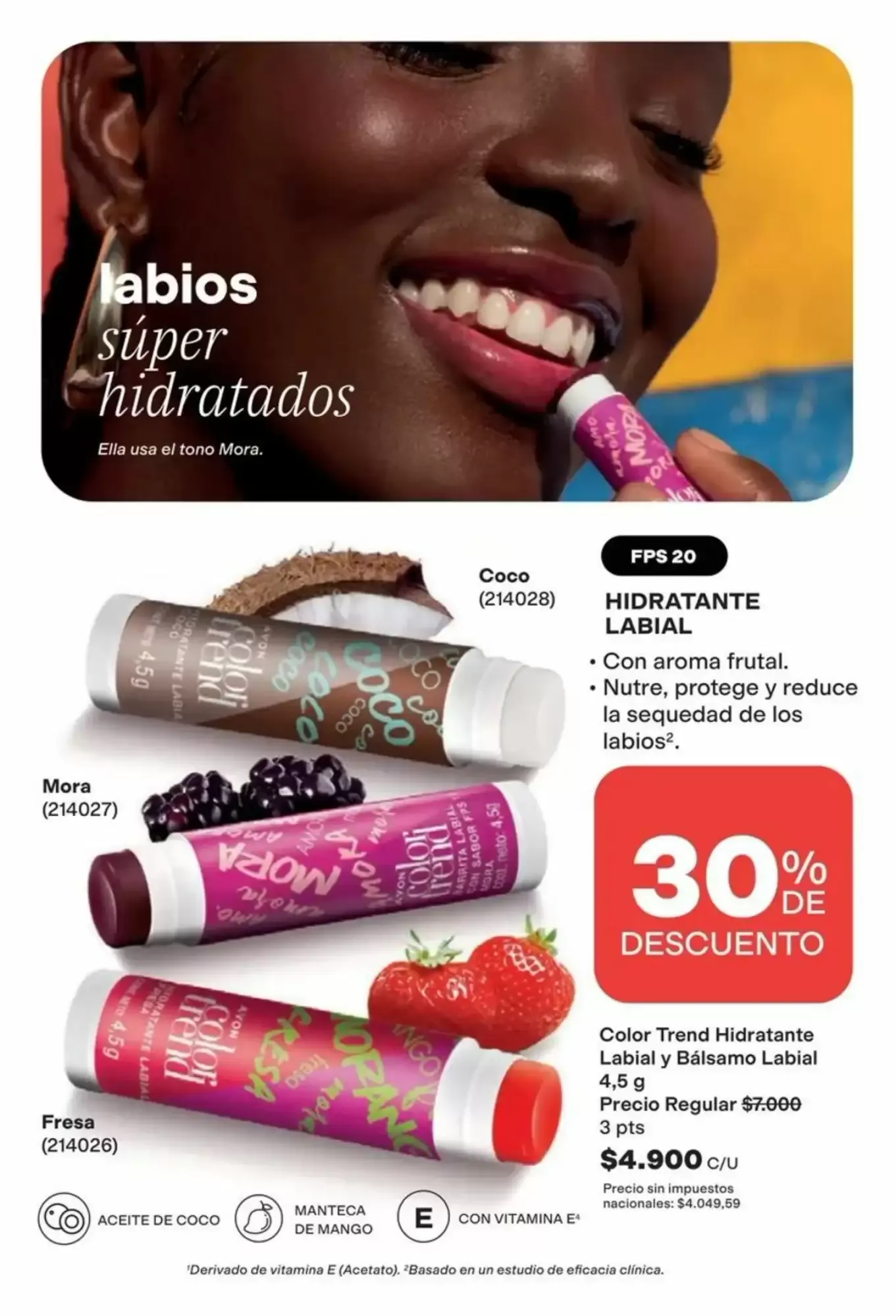 Ofertas de Tu primer sérum labial Avon con péptidos 12 de octubre al 27 de octubre 2026 - Página 42 del catálogo