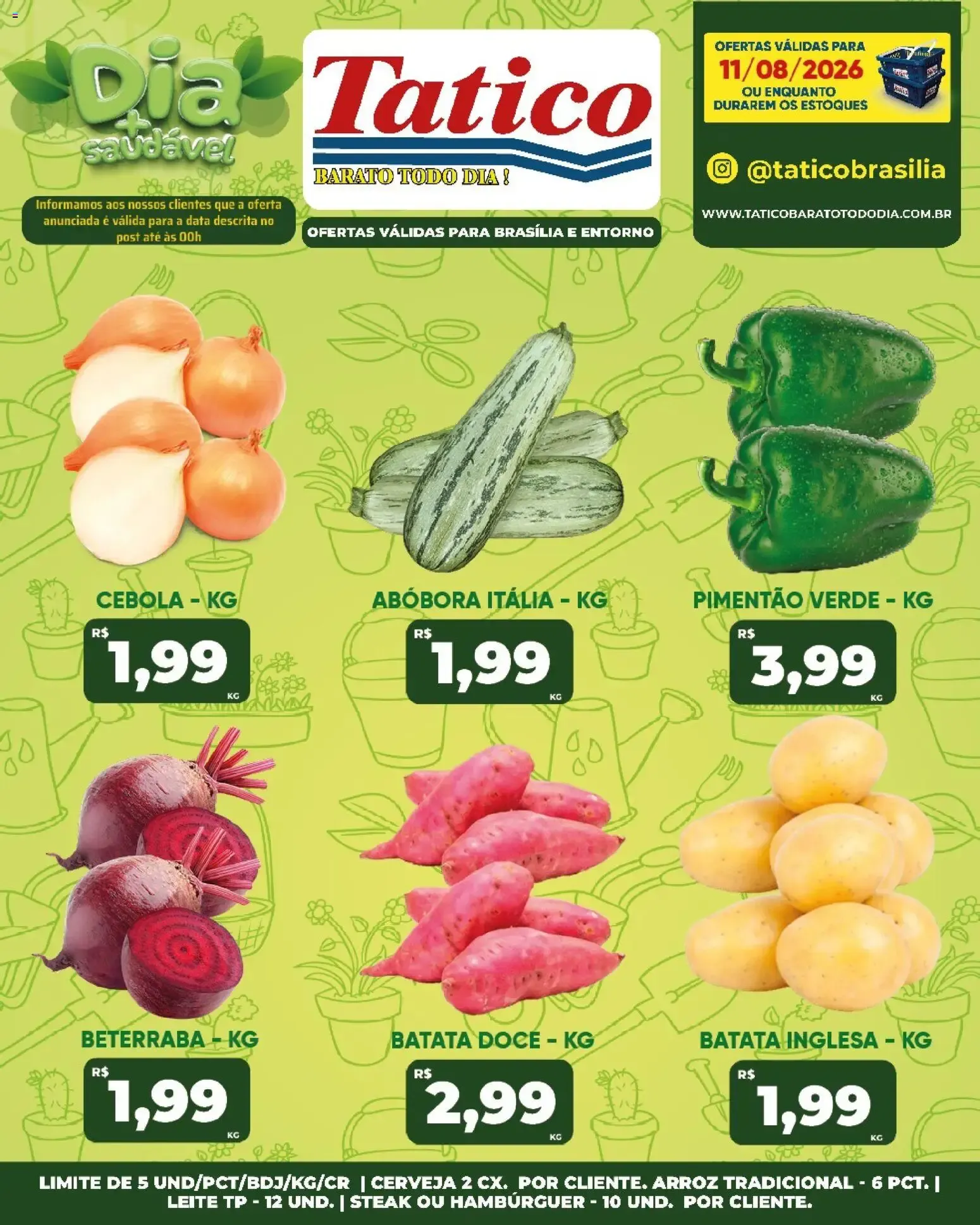 Encarte de Tatico ofertas do Dia de 11/08/2026 | Promoções Online 11 de agosto até 11 de agosto 2026 - Pagina 19